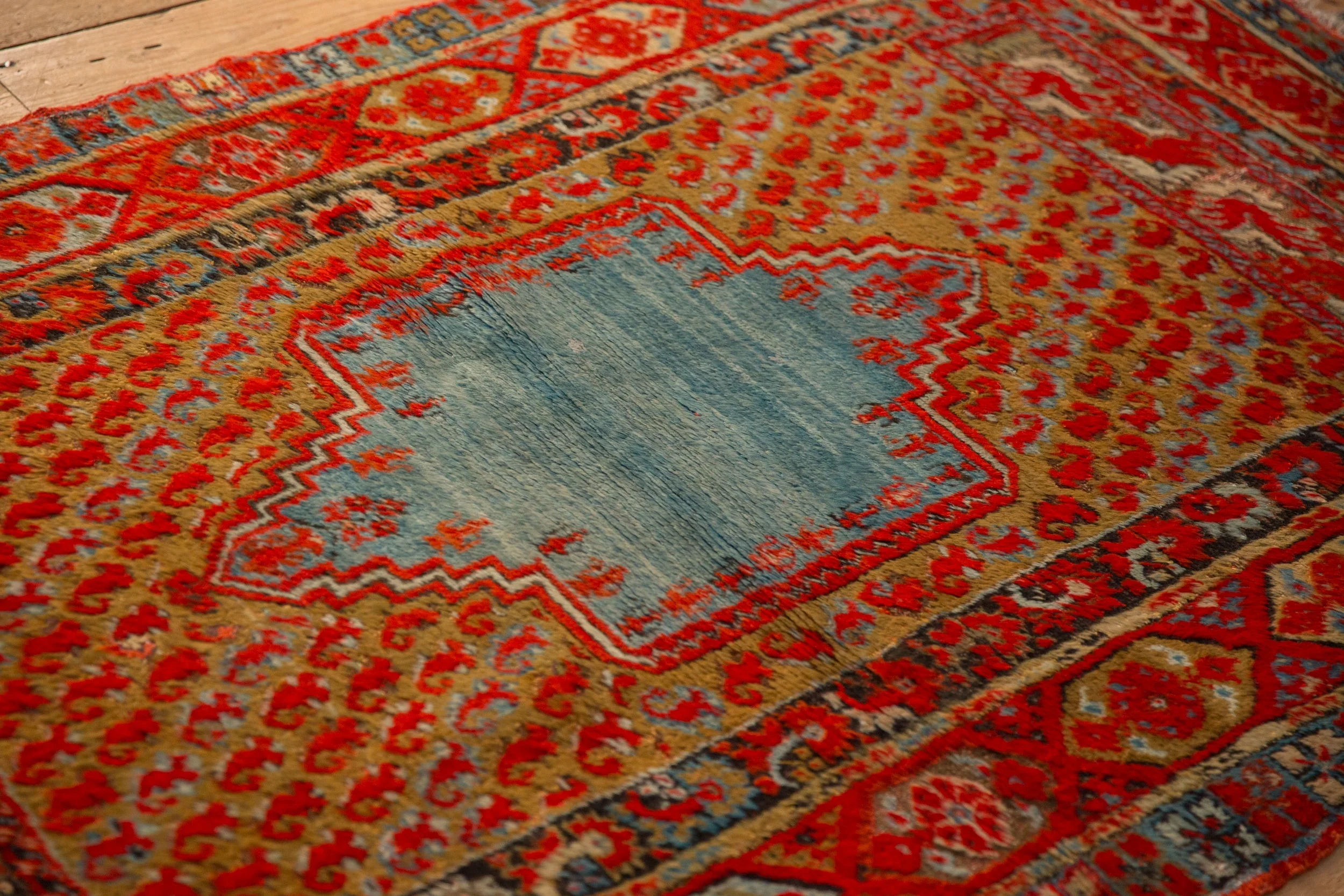 4x6.5 Antique Anatolian Rug - Image 6