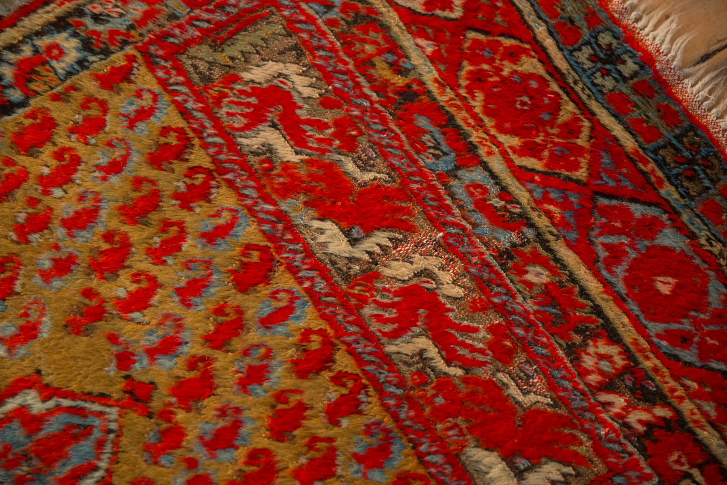 4x6.5 Antique Anatolian Rug - Image 7