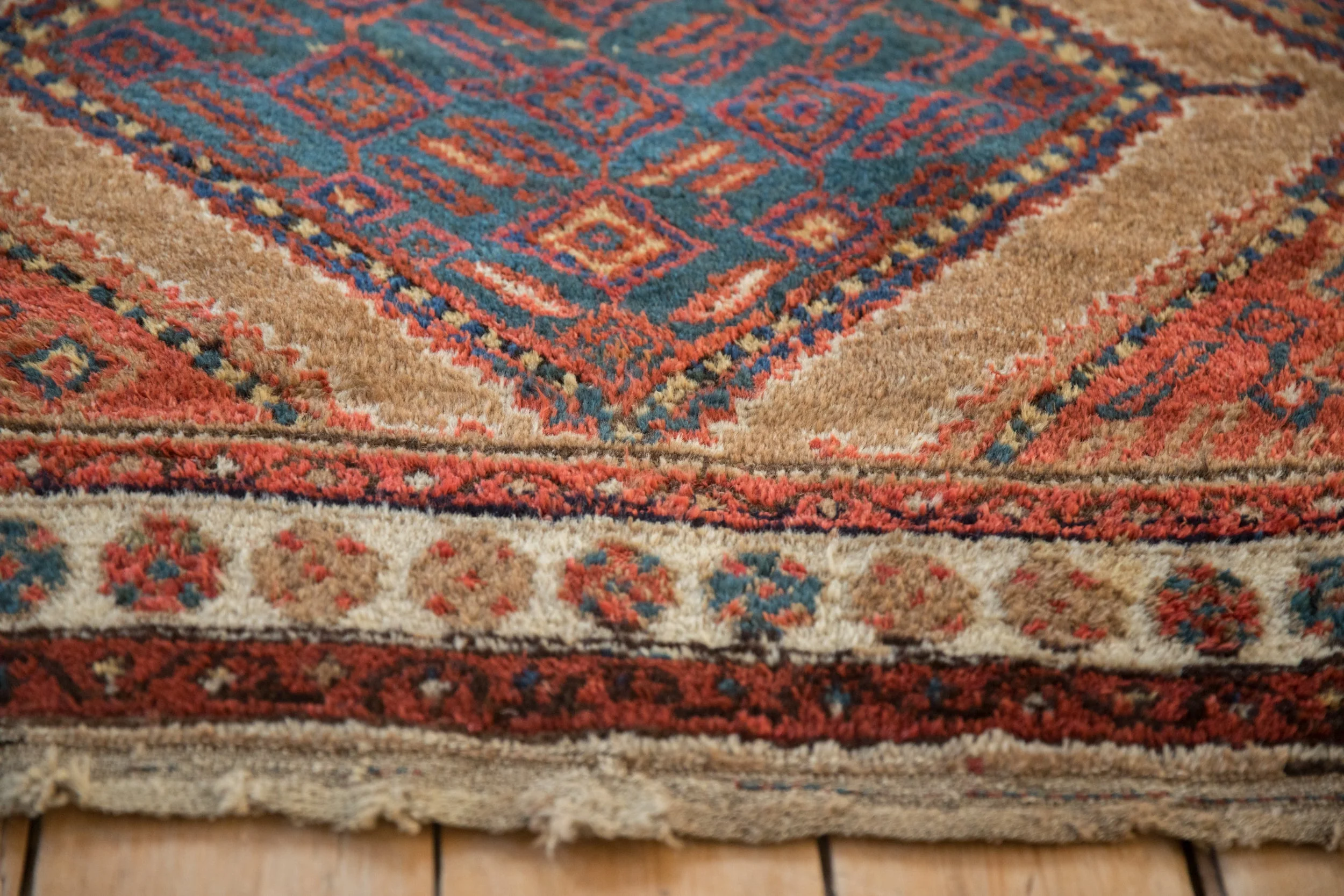 4x6.5 Antique Fine Hamadan Rug - Image 11