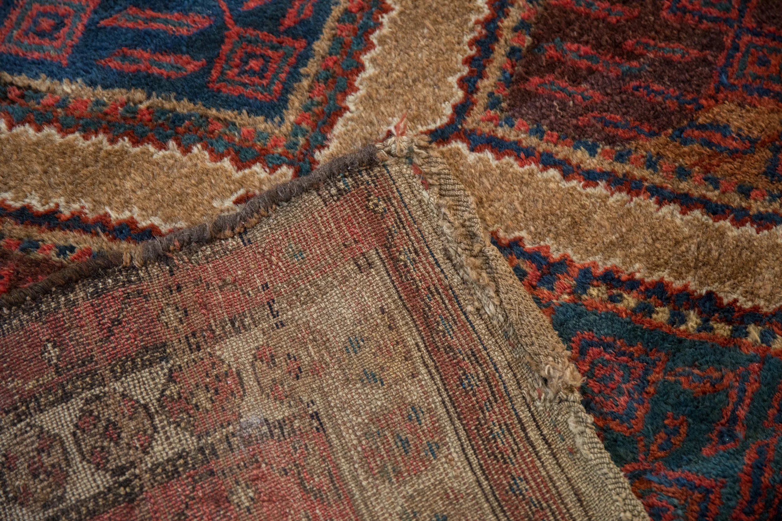 4x6.5 Antique Fine Hamadan Rug - Image 13