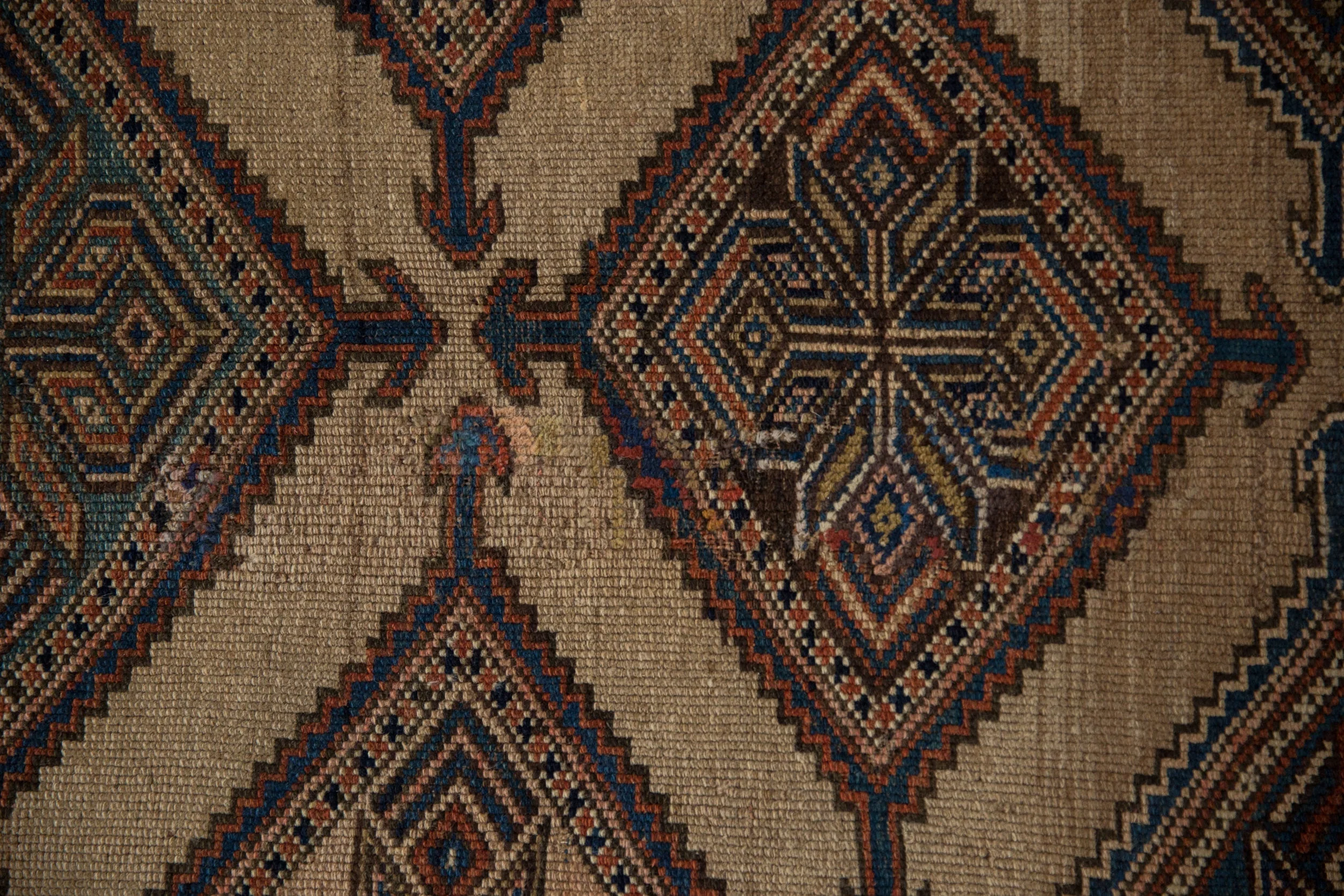 4x6.5 Antique Fine Kurd Rug - Image 10