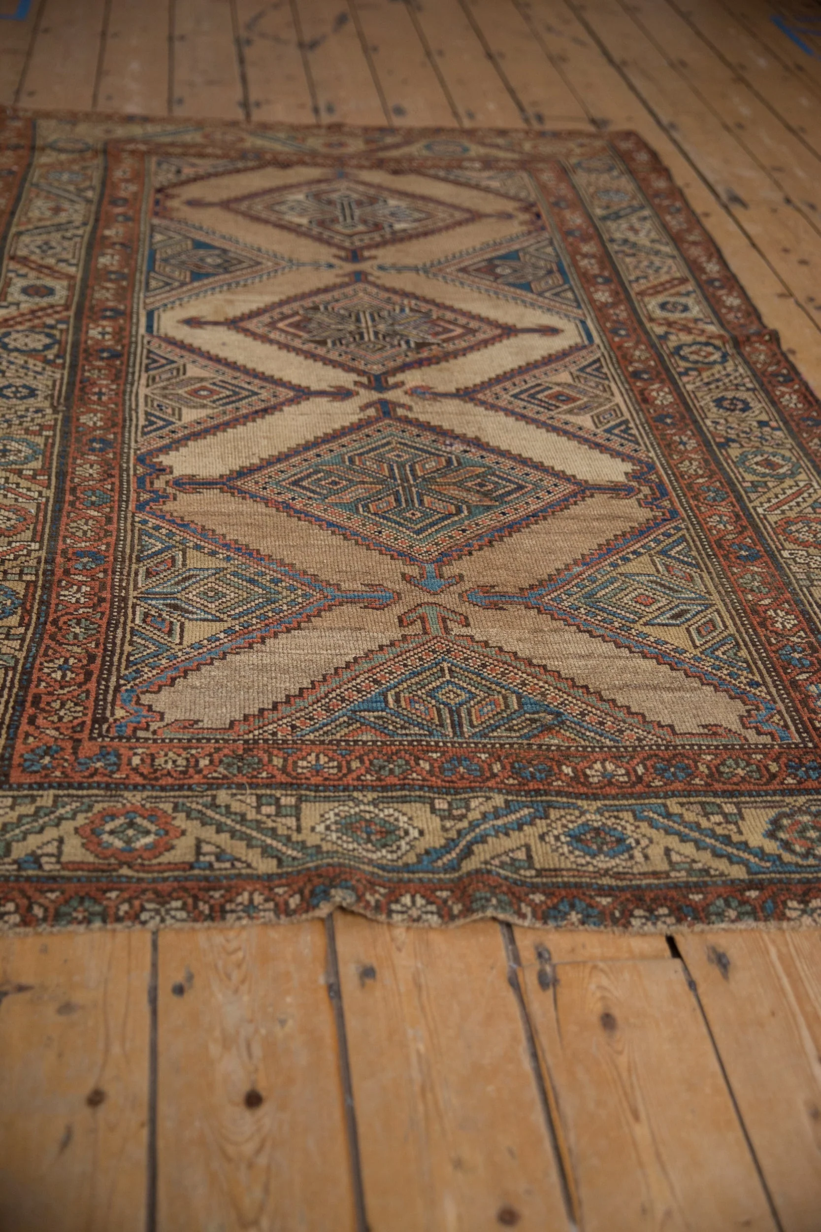 4x6.5 Antique Fine Kurd Rug - Image 3