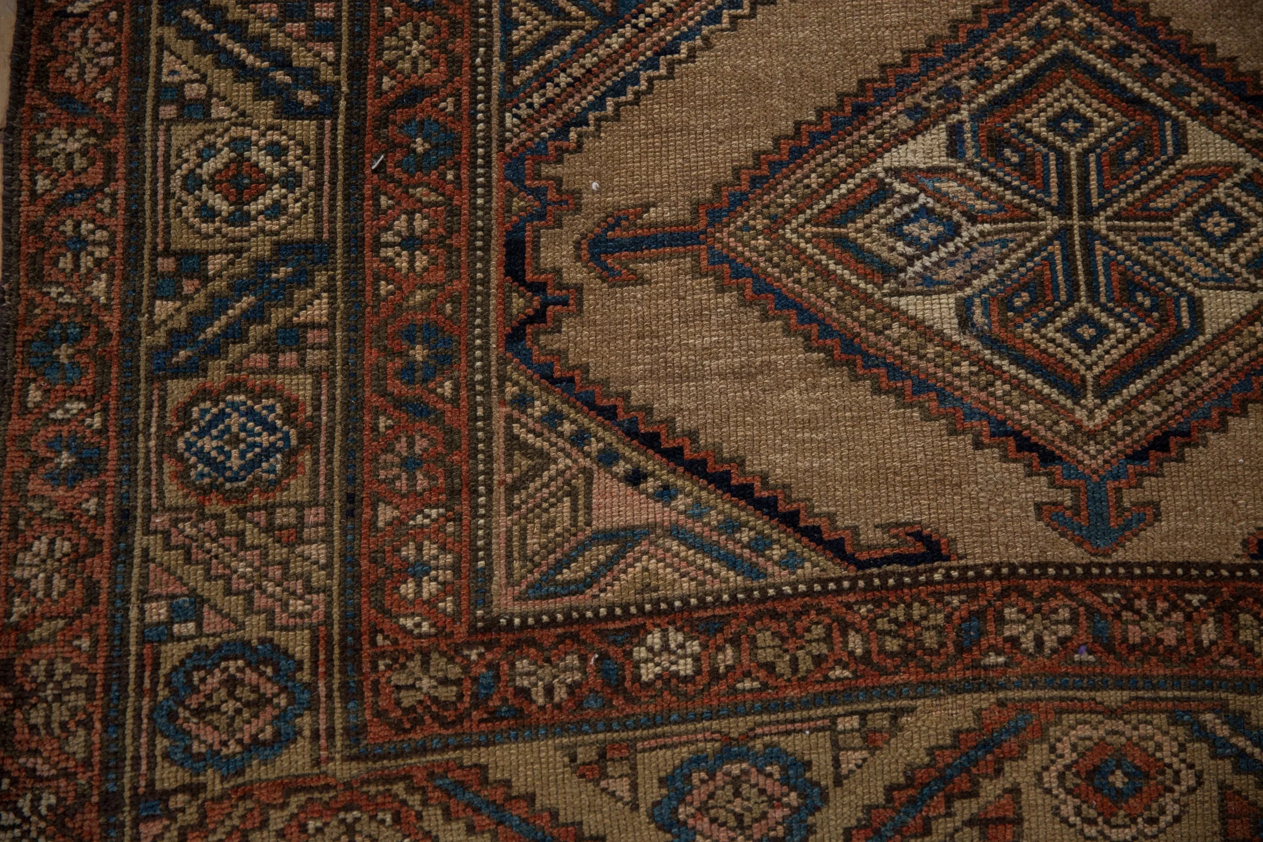 4x6.5 Antique Fine Kurd Rug - Image 6
