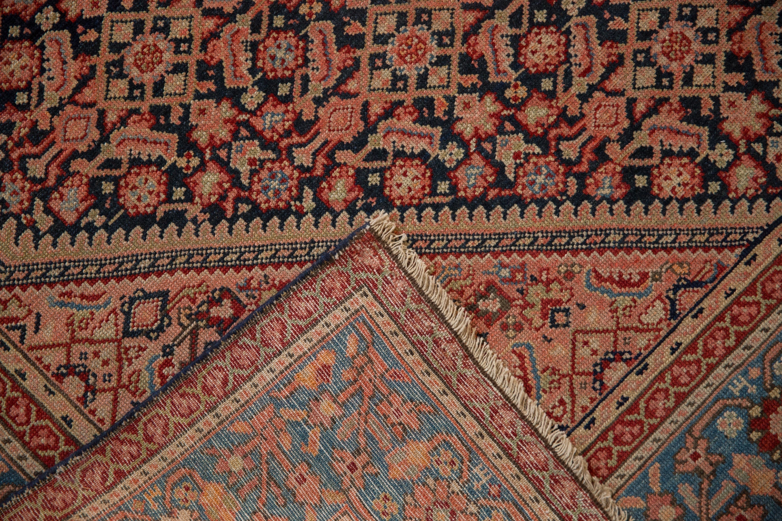 4x6.5 Antique Fine Malayer Rug - Image 10