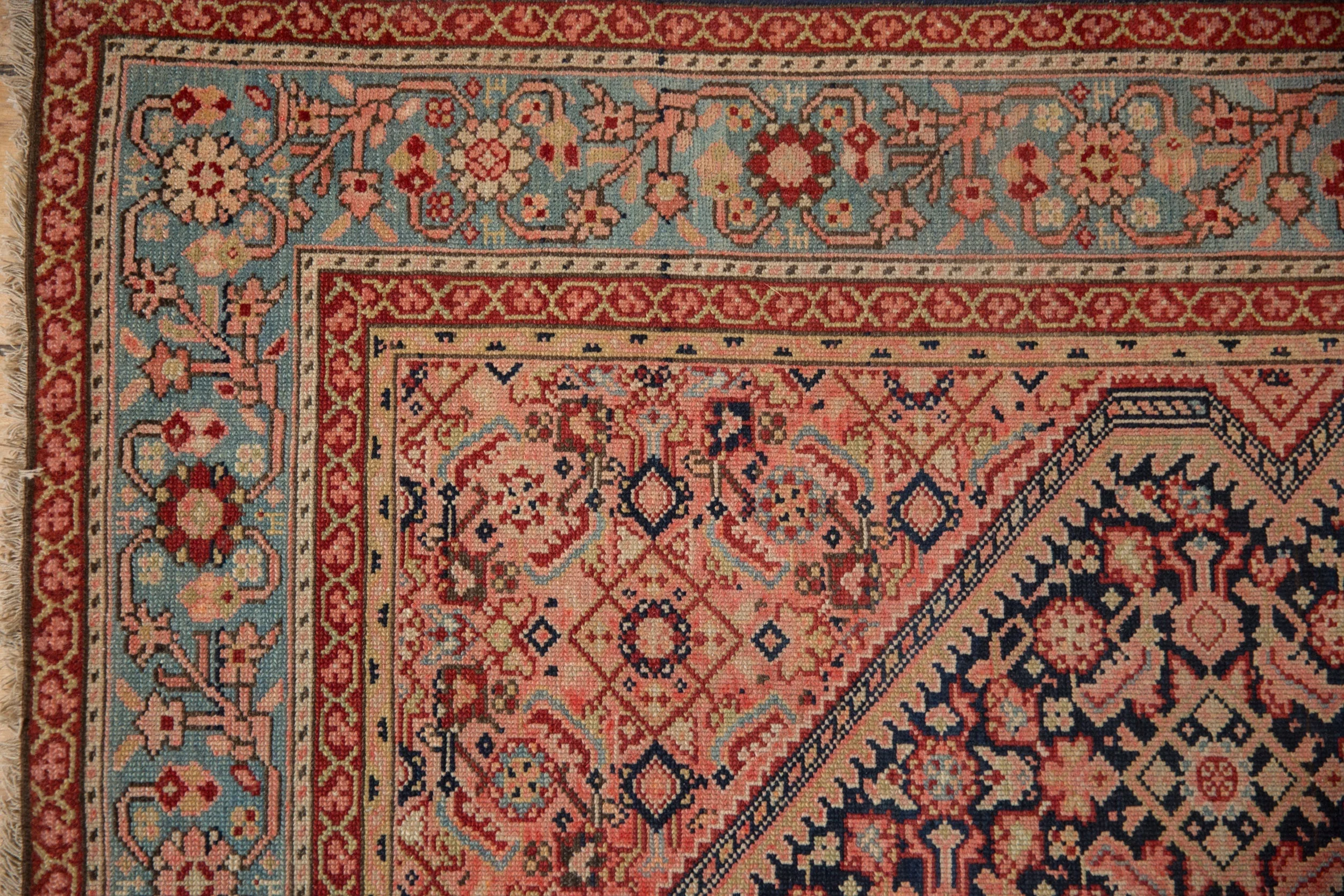 4x6.5 Antique Fine Malayer Rug - Image 3