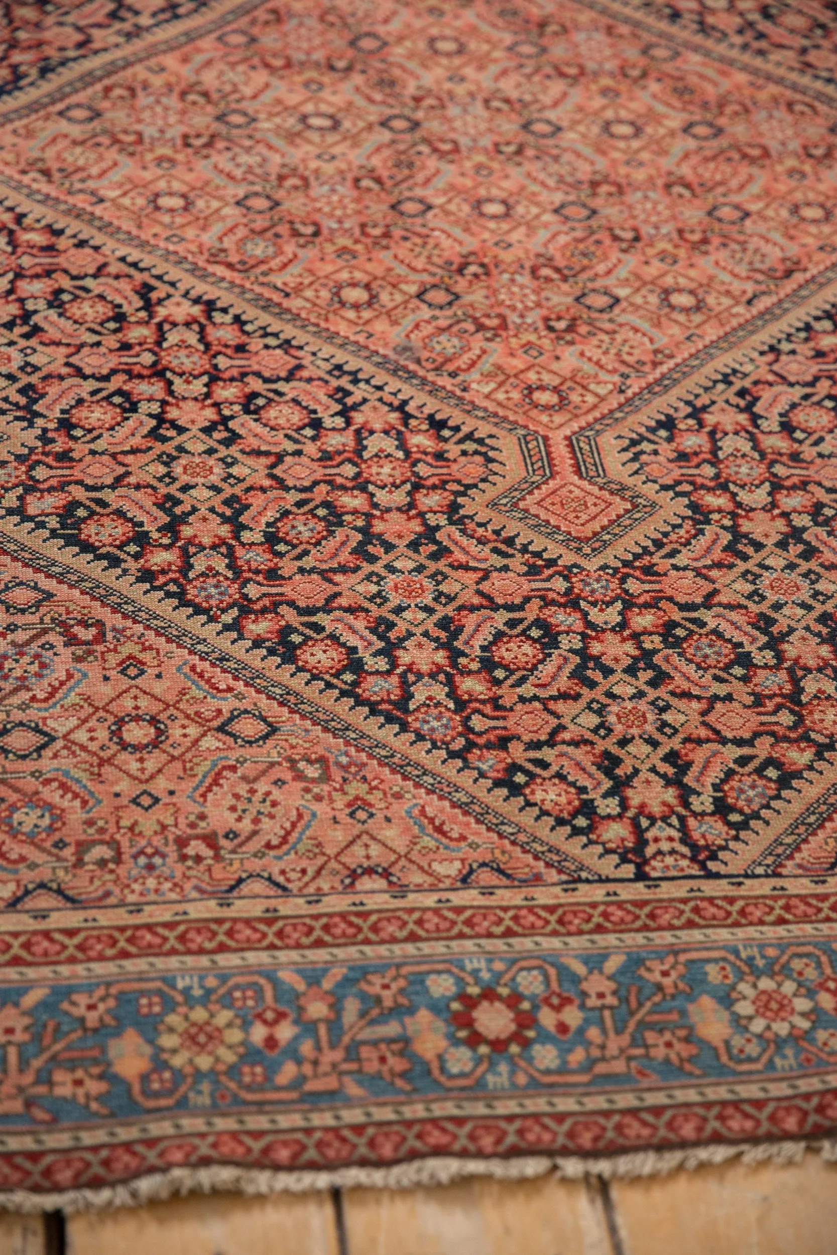 4x6.5 Antique Fine Malayer Rug - Image 7