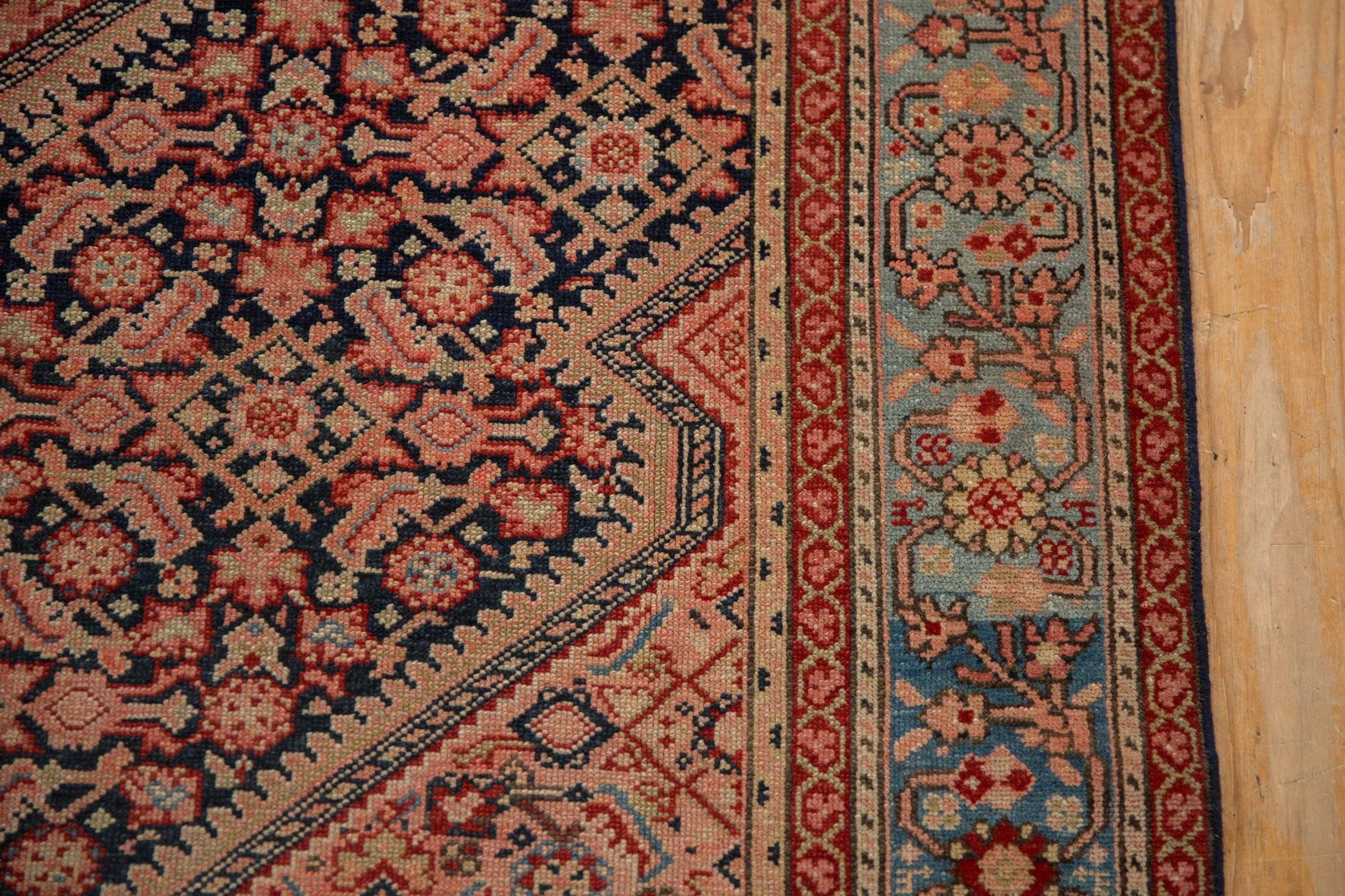4x6.5 Antique Fine Malayer Rug - Image 8