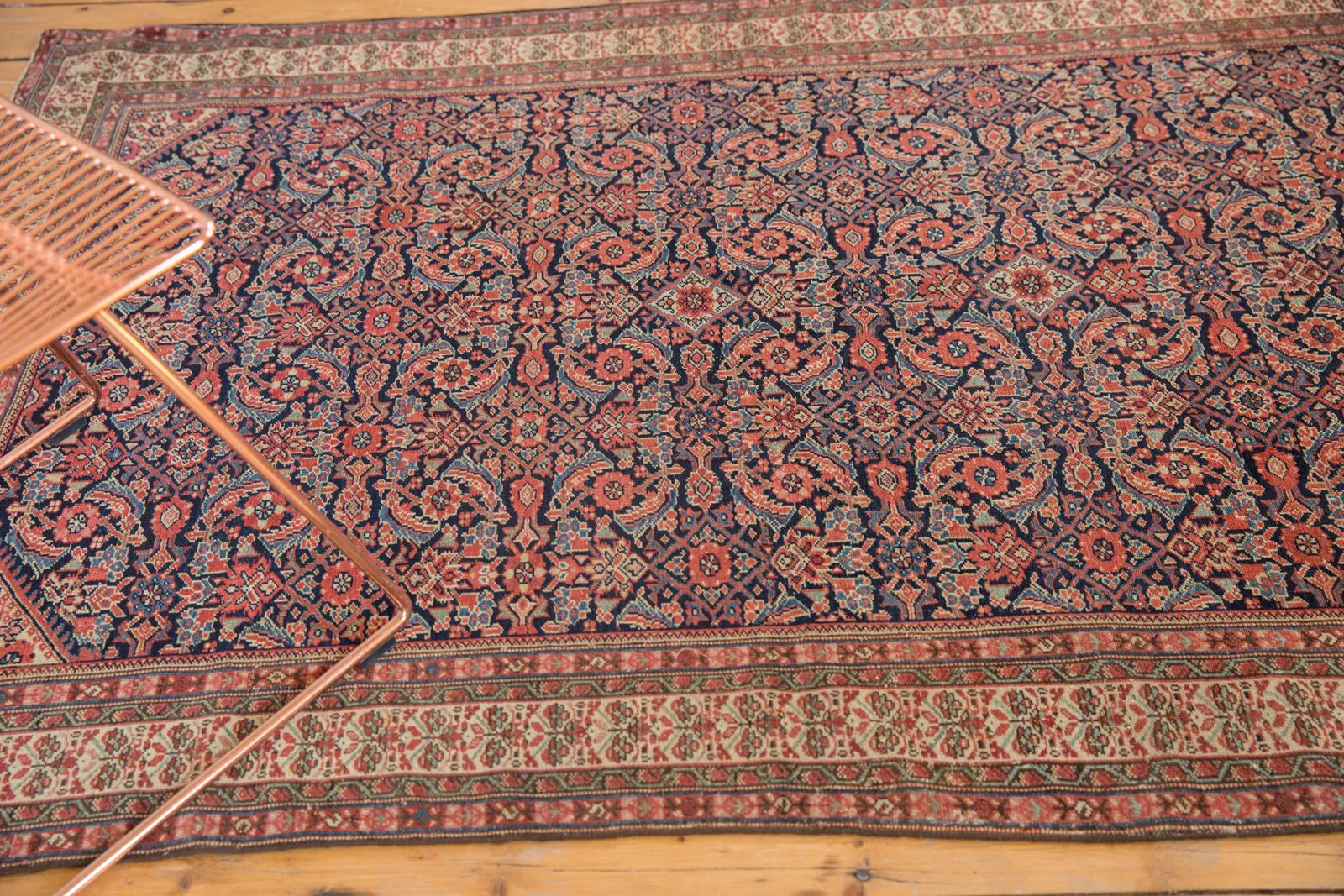 4x6.5 Antique Mission Malayer Rug - Image 12