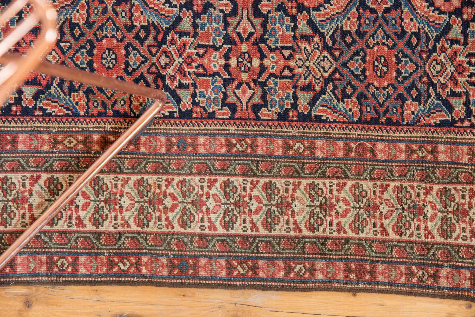4x6.5 Antique Mission Malayer Rug - Image 13