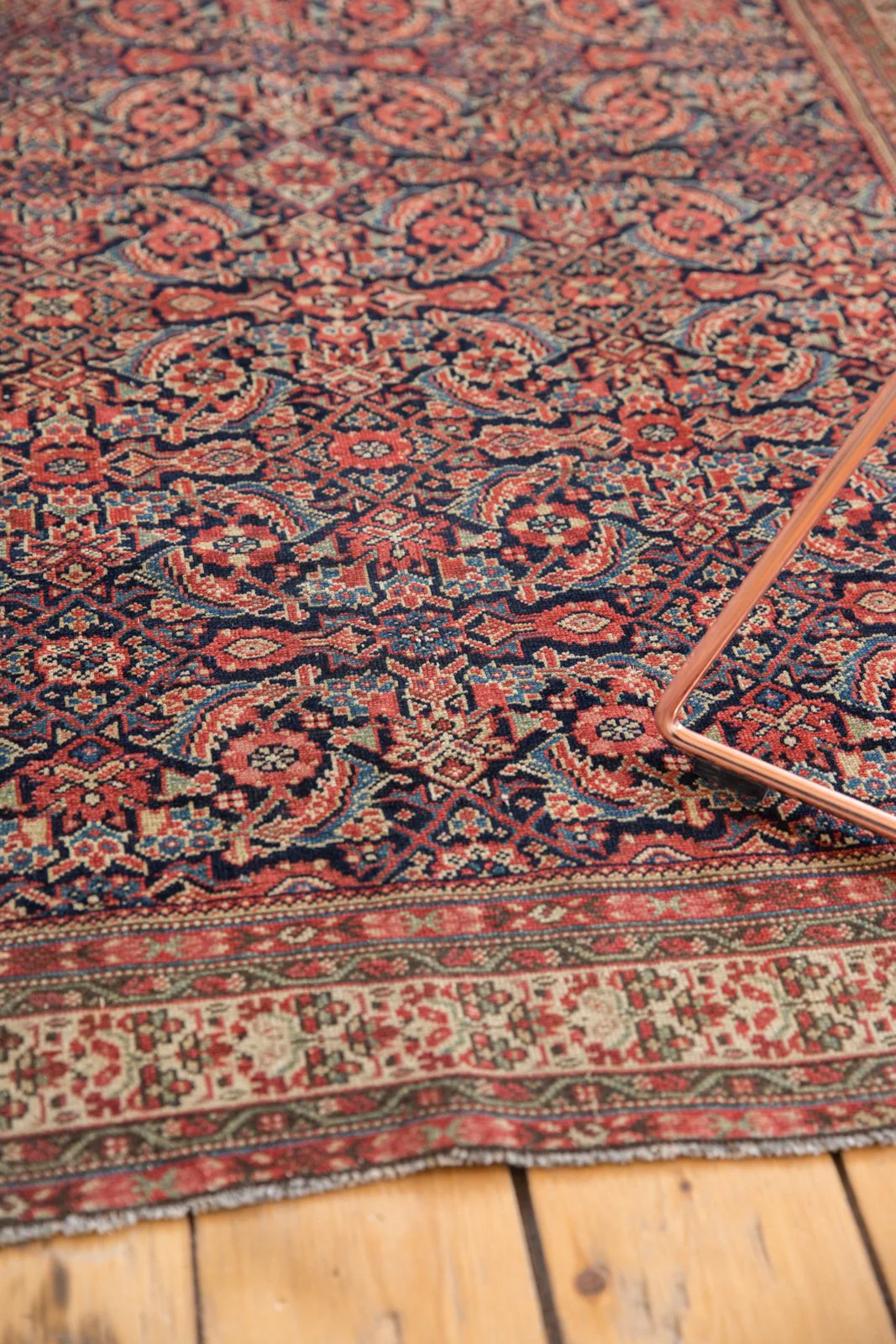 4x6.5 Antique Mission Malayer Rug - Image 4