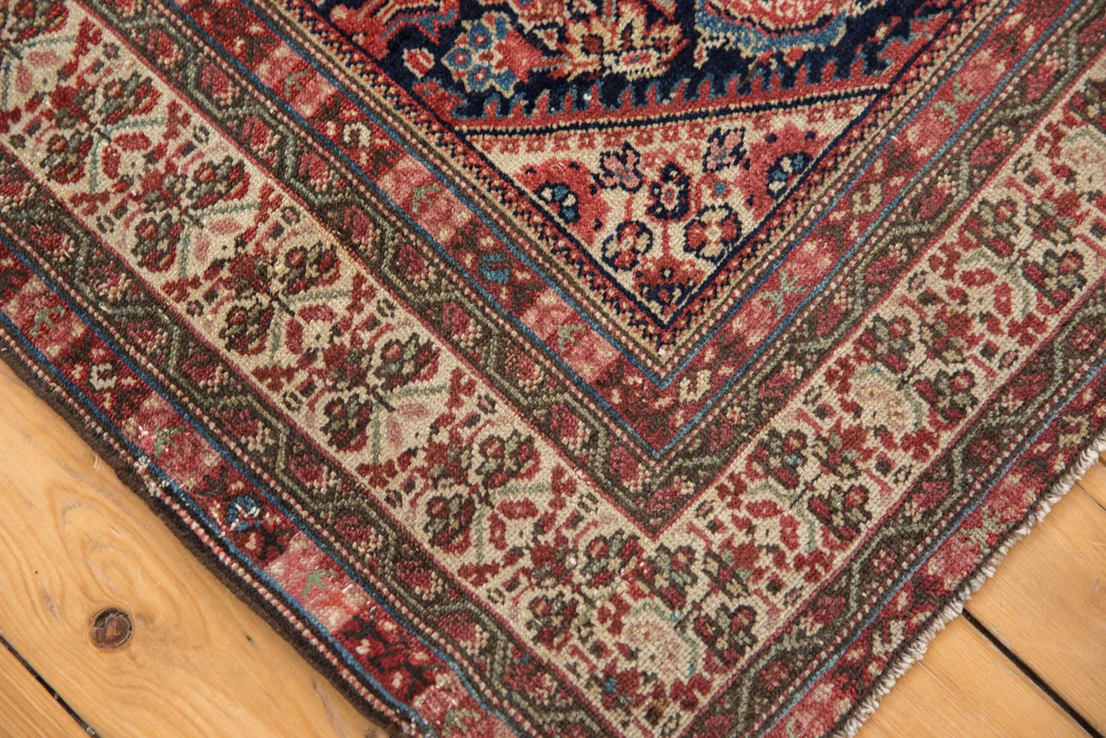 4x6.5 Antique Mission Malayer Rug - Image 5
