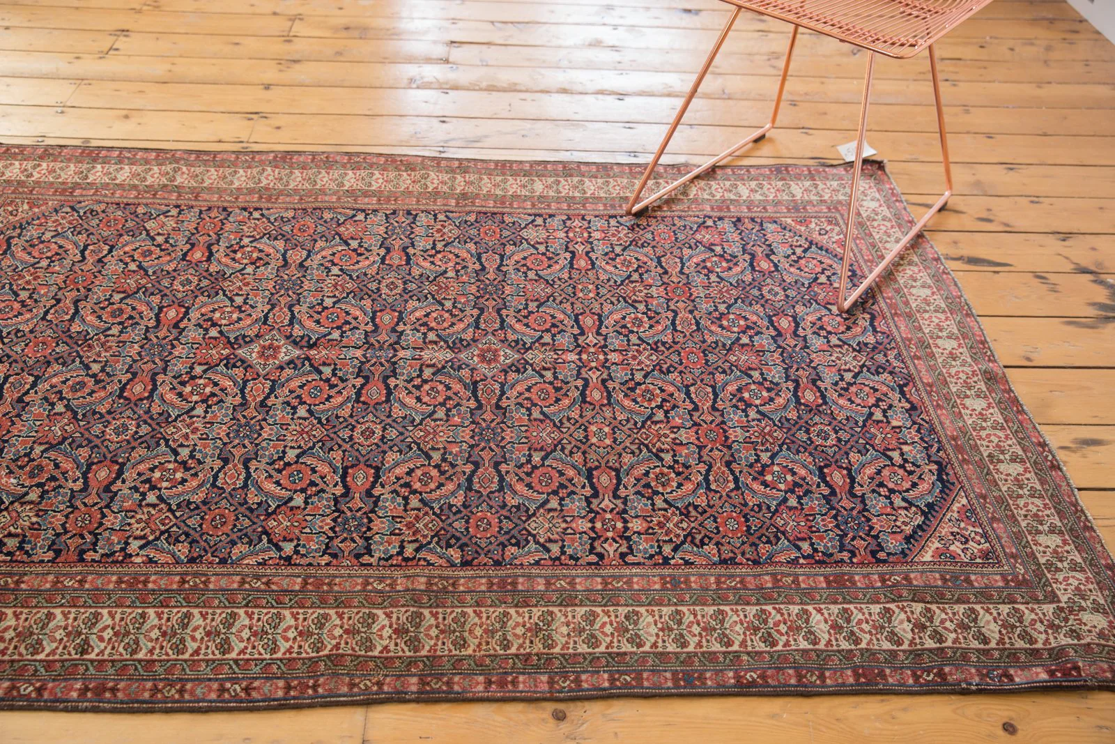 4x6.5 Antique Mission Malayer Rug - Image 6