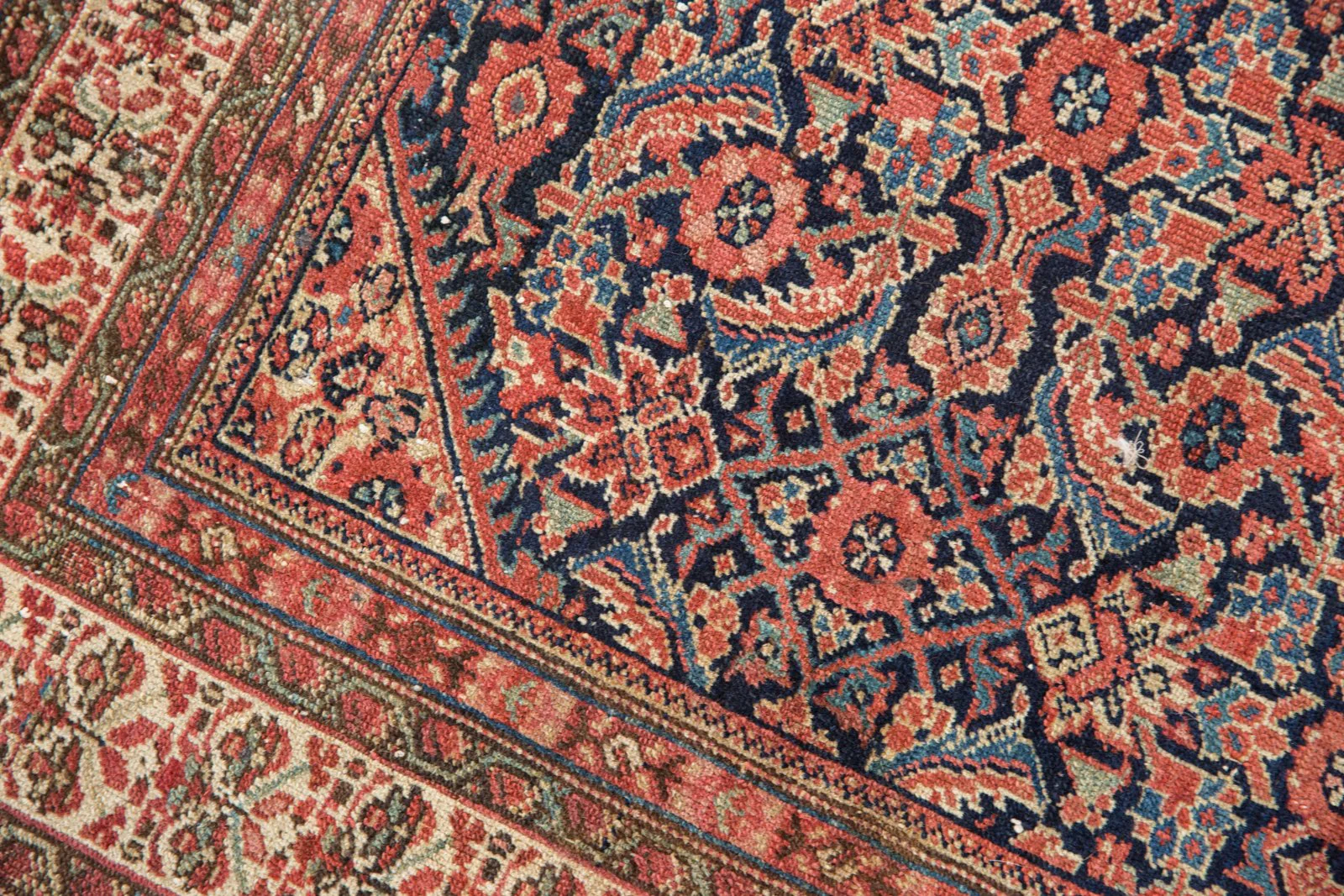 4x6.5 Antique Mission Malayer Rug - Image 8