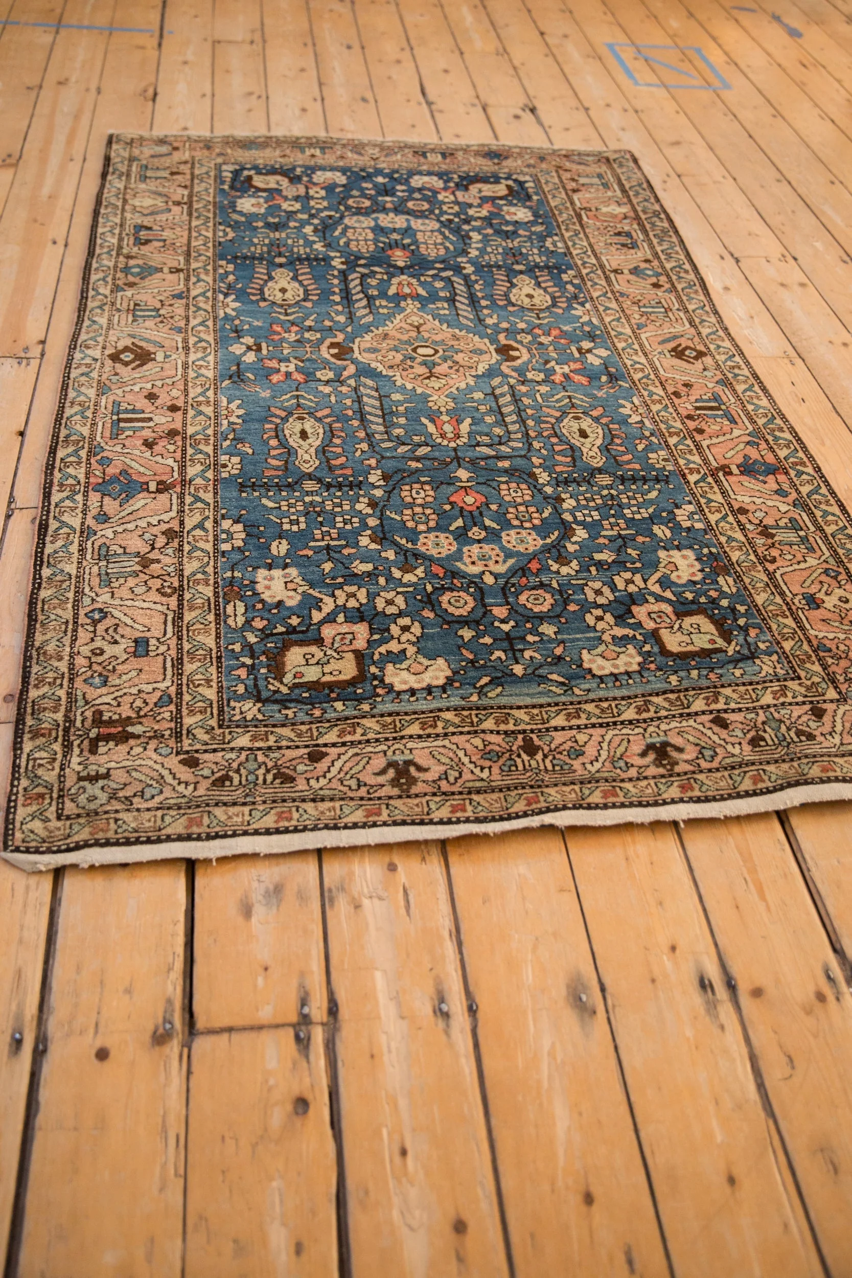 4x6.5 Vintage Arak Rug - Image 8