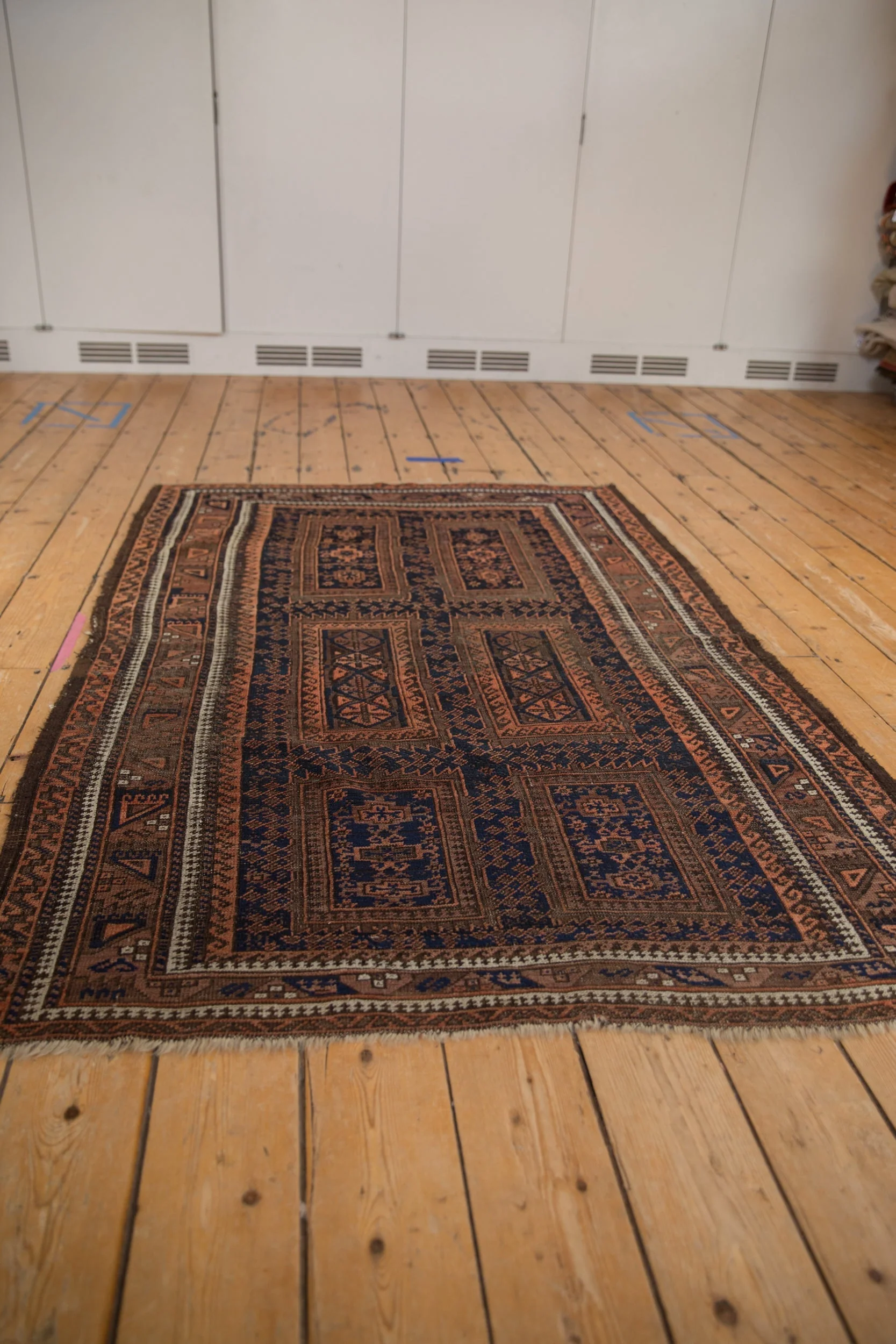 4x6.5 Vintage Belouch Rug - Image 8