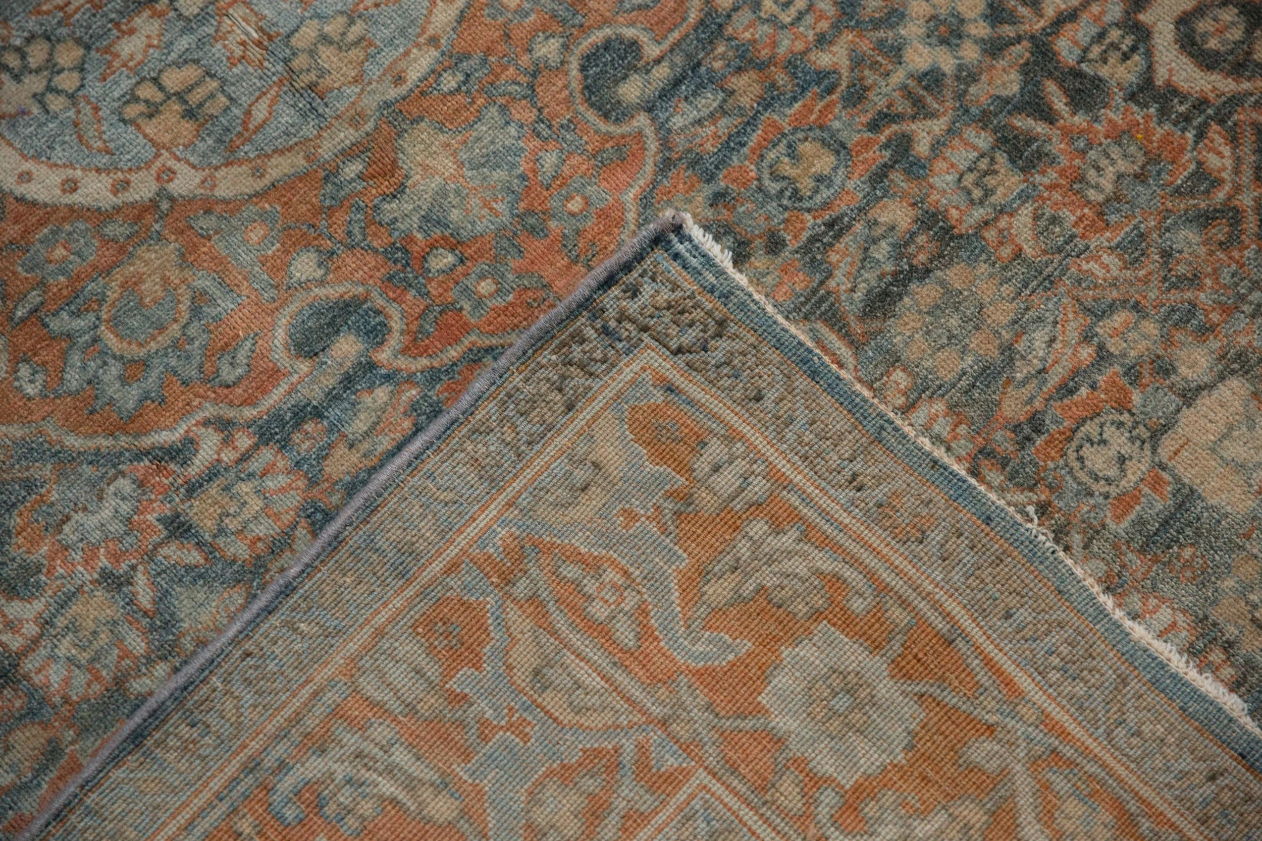 4x6.5 Vintage Distressed Bijar Rug - Image 11