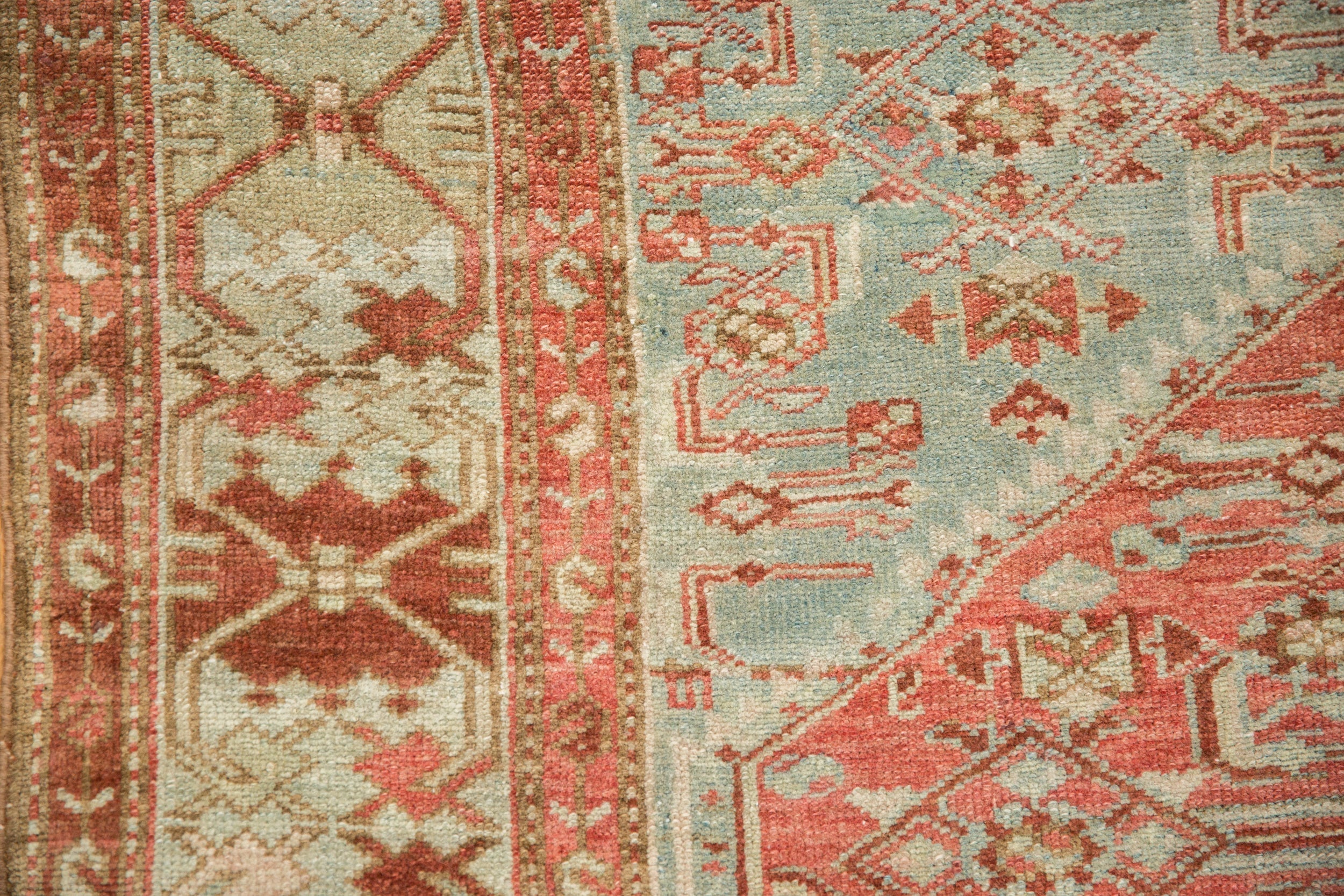 4x6.5 Vintage Distressed Malayer Rug - Image 12