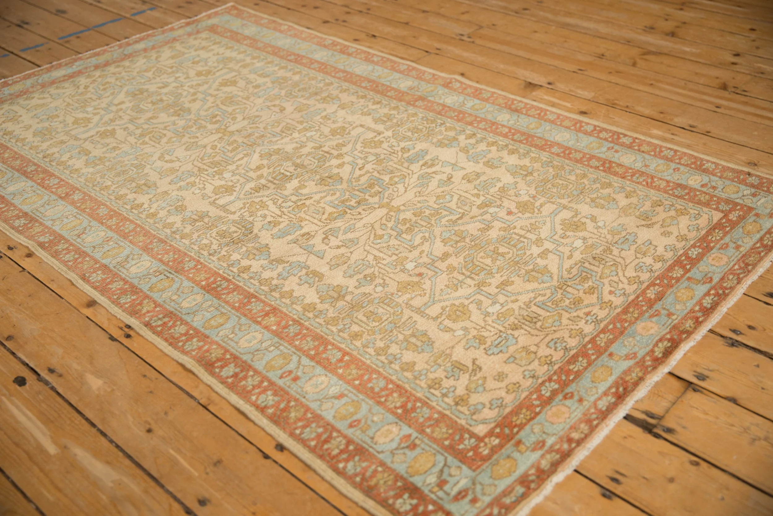 4x6.5 Vintage Distressed Mehriban Rug - Image 4
