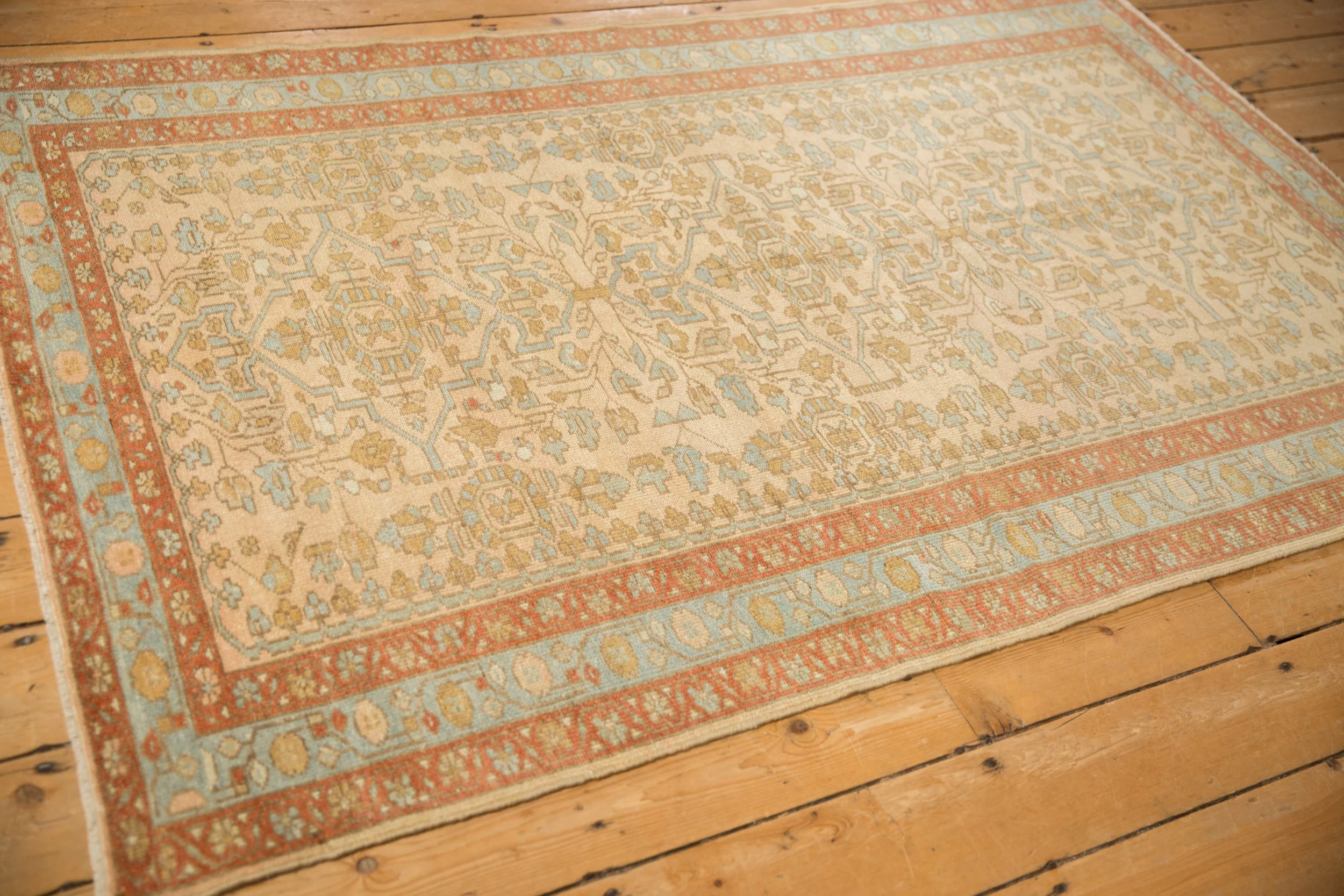 4x6.5 Vintage Distressed Mehriban Rug - Image 5