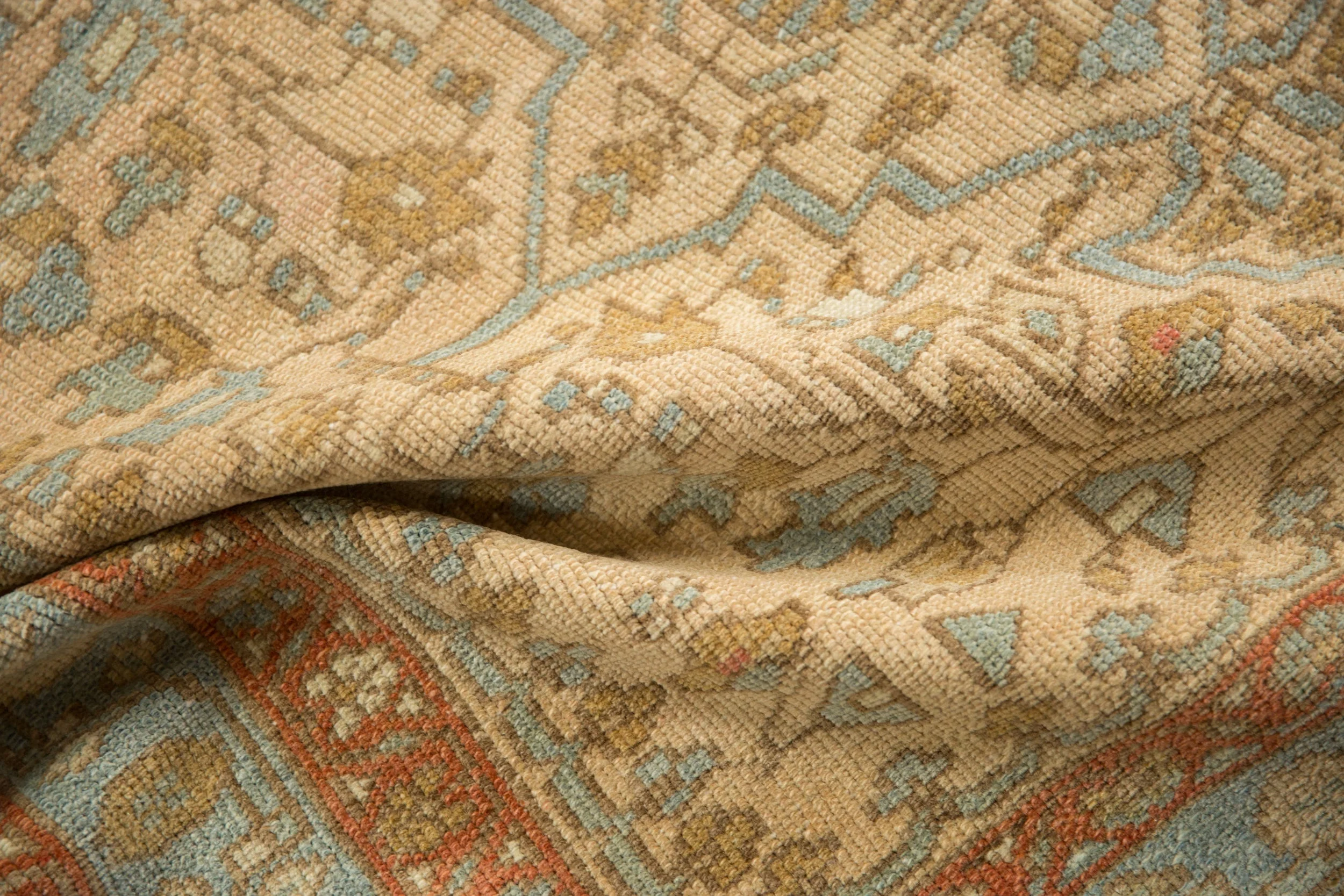 4x6.5 Vintage Distressed Mehriban Rug - Image 8