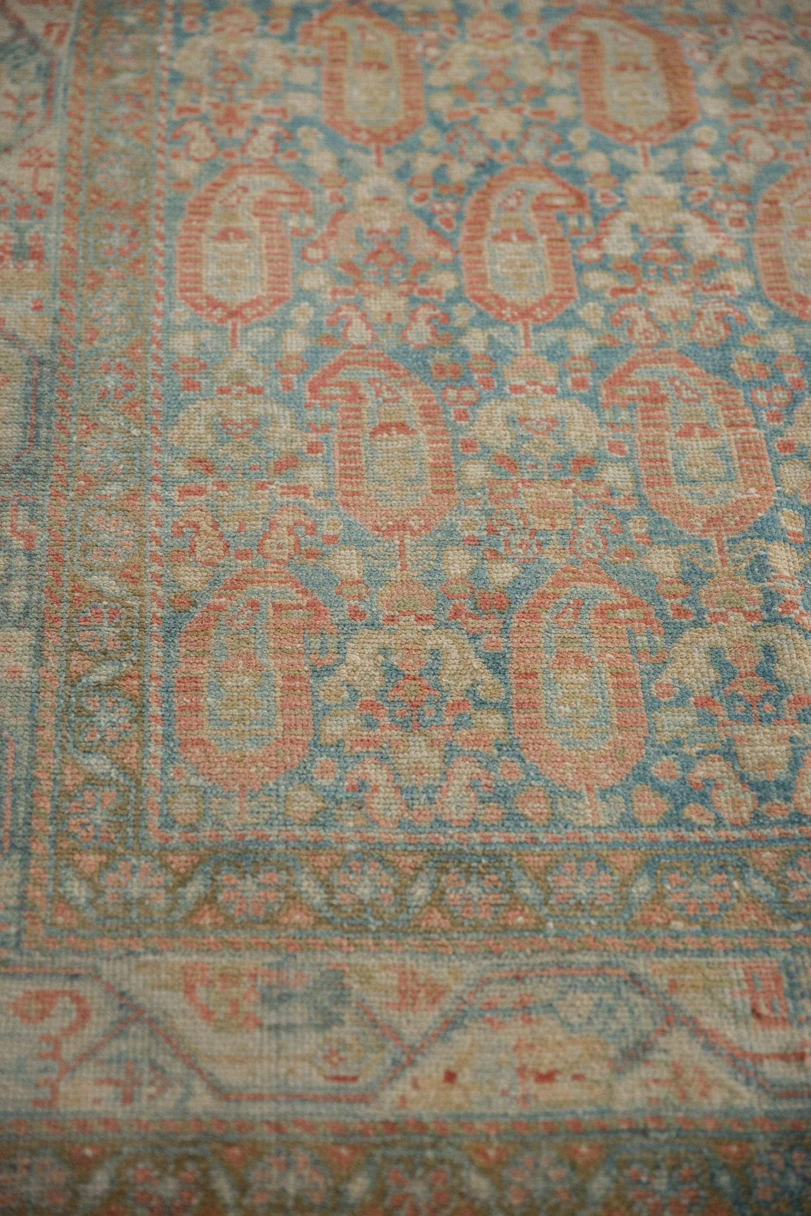 4x6.5 Vintage Distressed Serbend Rug - Image 10