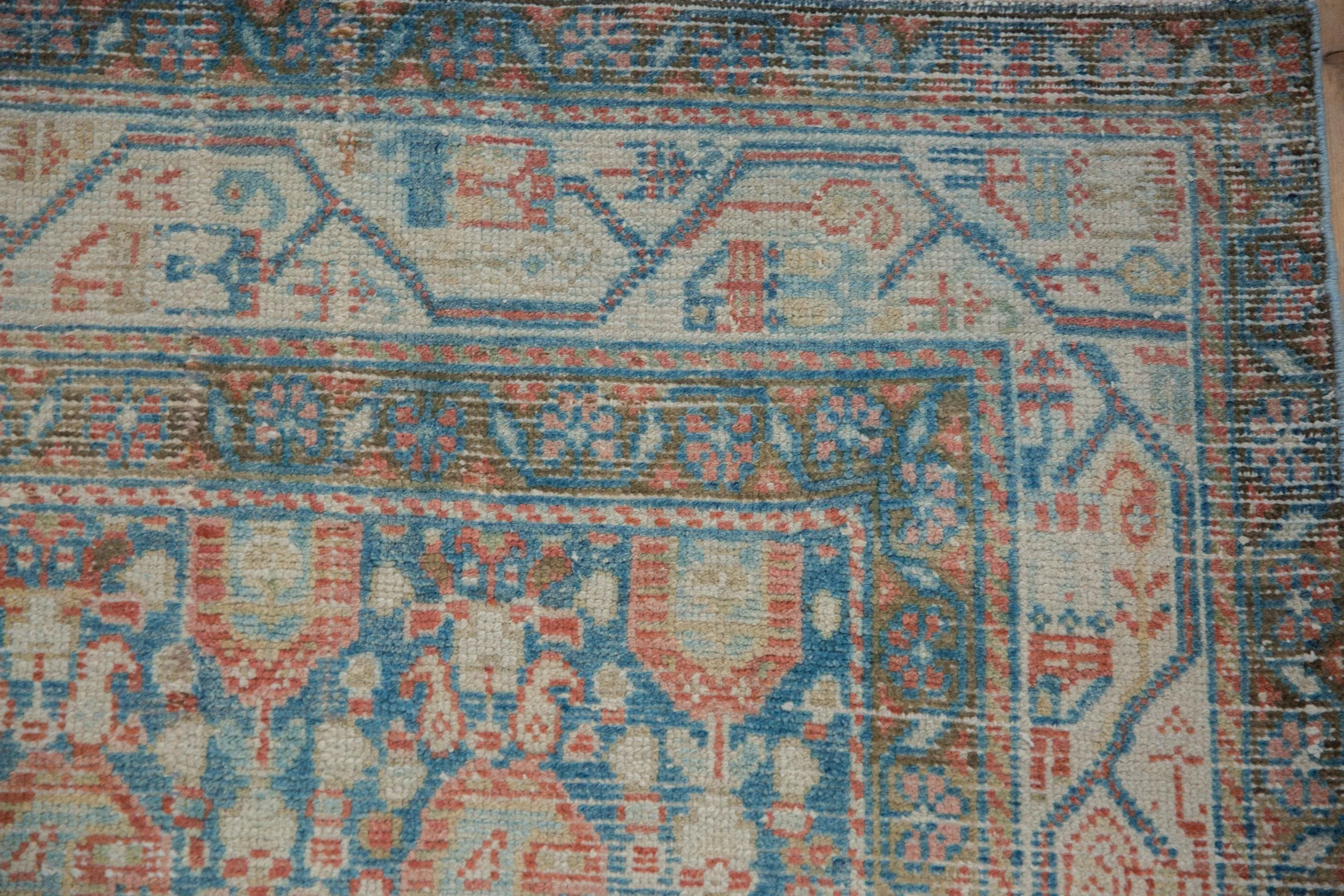 4x6.5 Vintage Distressed Serbend Rug - Image 3