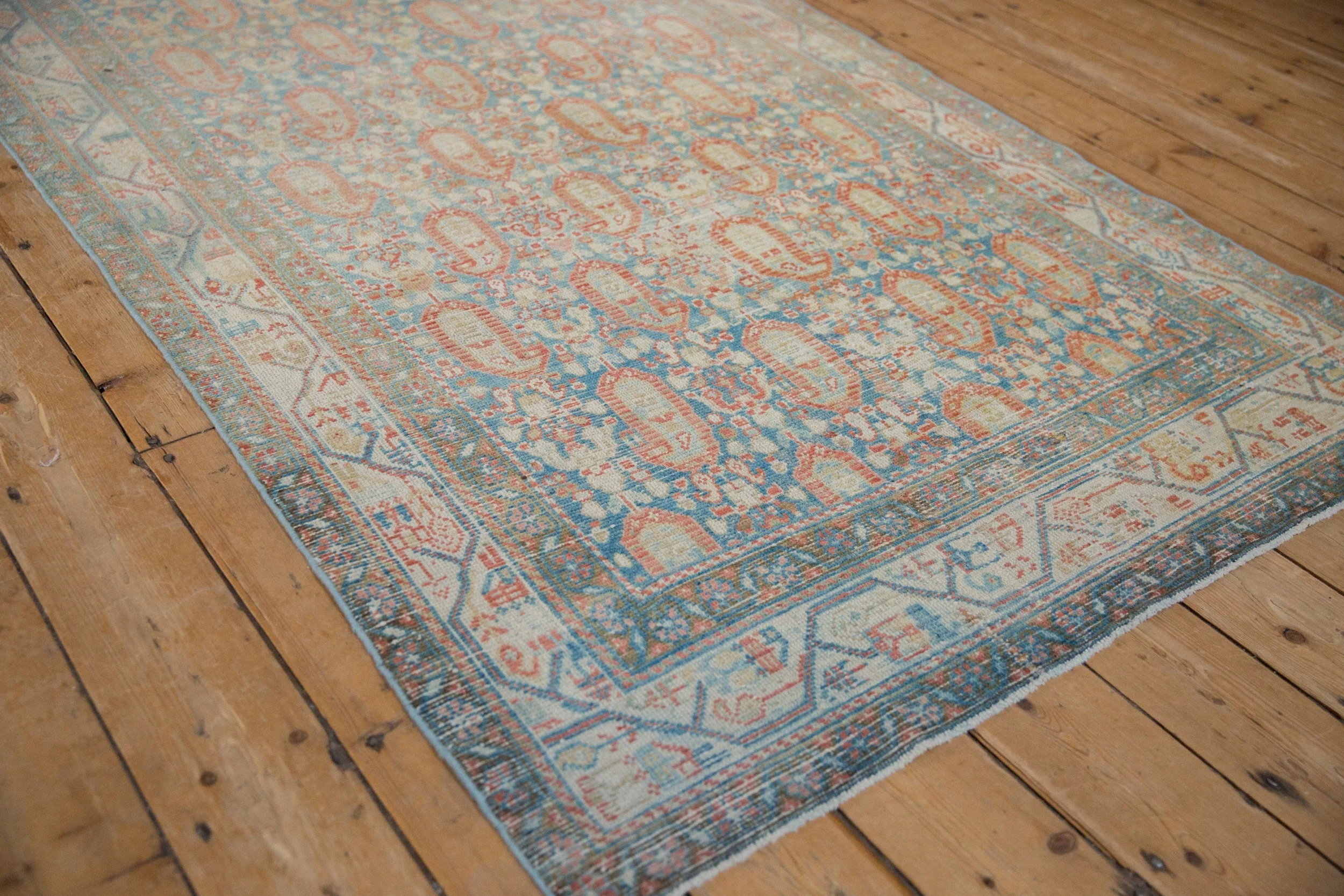 4x6.5 Vintage Distressed Serbend Rug - Image 4