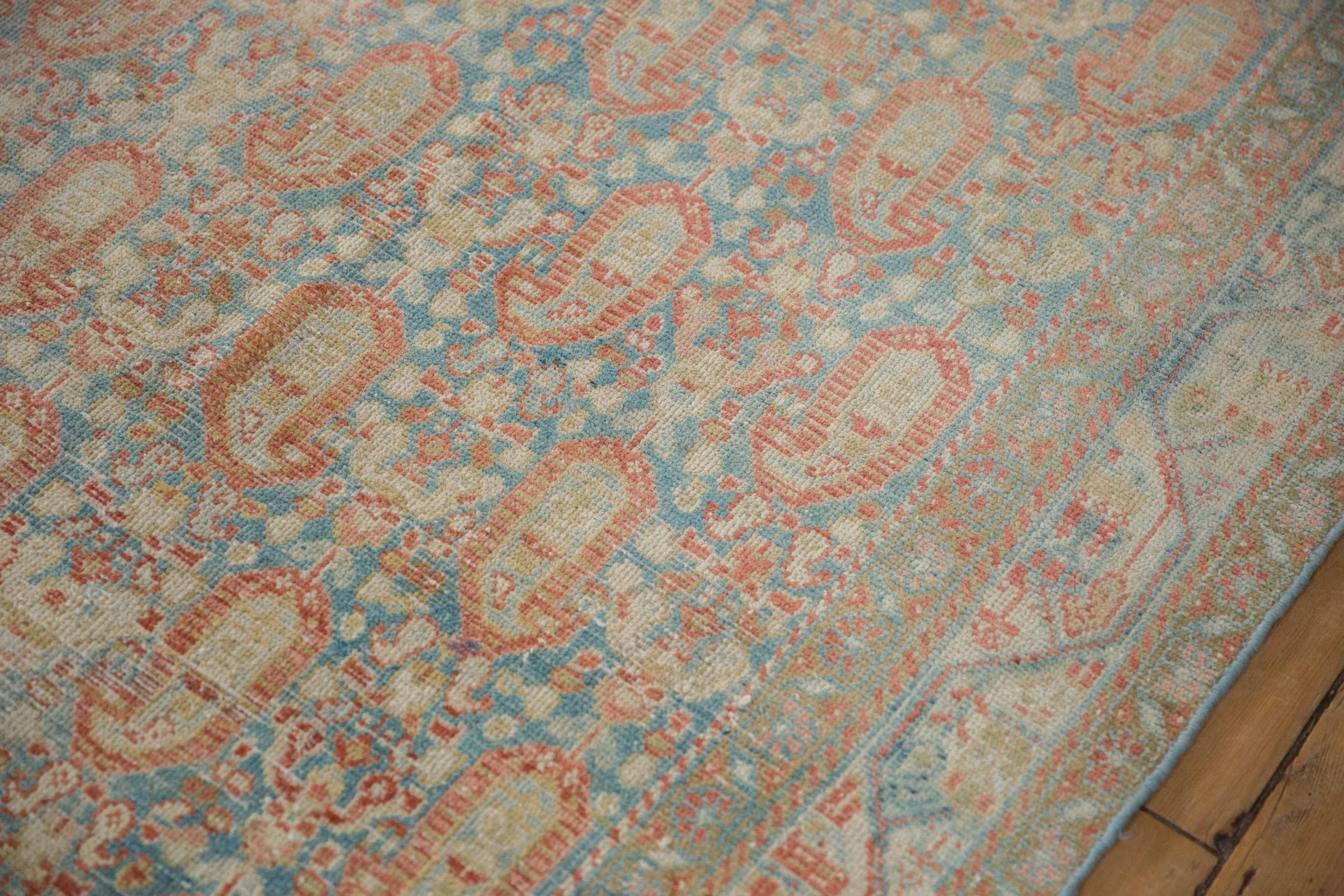 4x6.5 Vintage Distressed Serbend Rug - Image 8