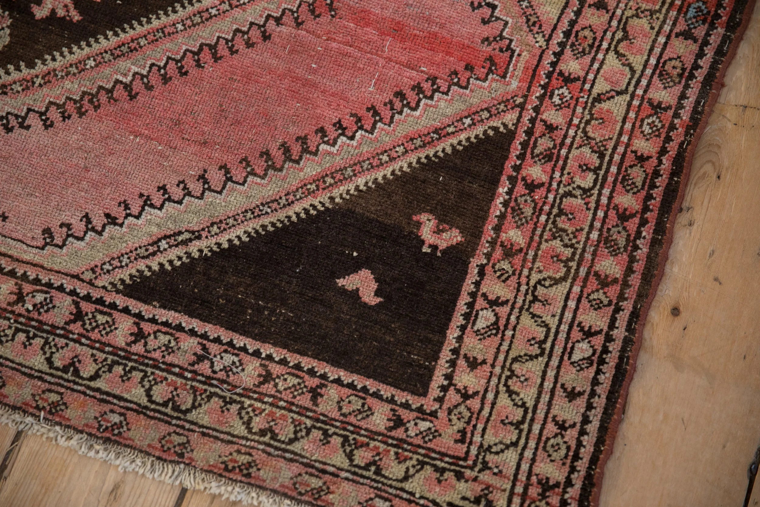 4x6.5 Vintage Fine Distressed Malayer Rug - Image 7