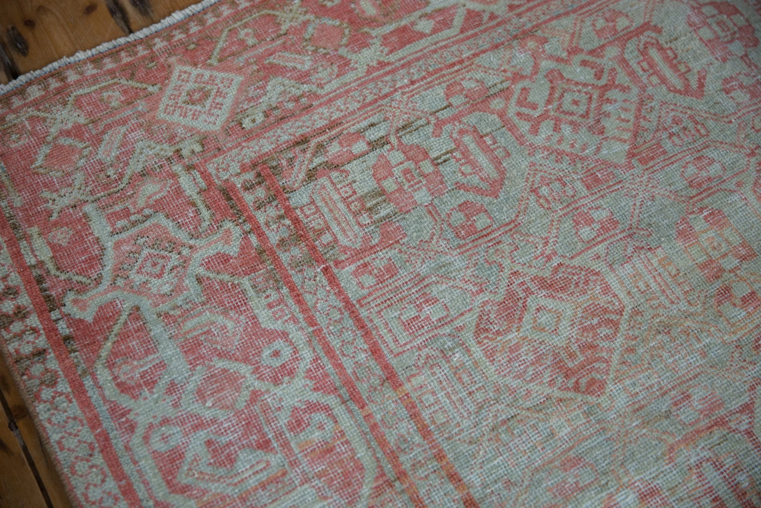 4x6.5 Vintage Fine Mahal Rug - Image 11