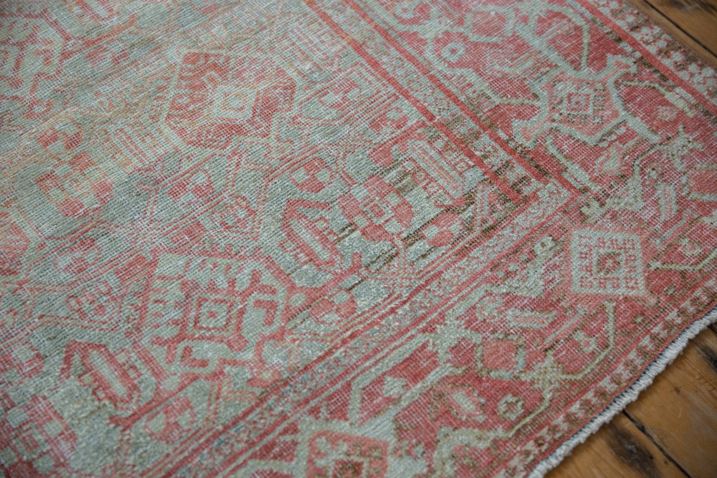 4x6.5 Vintage Fine Mahal Rug - Image 4