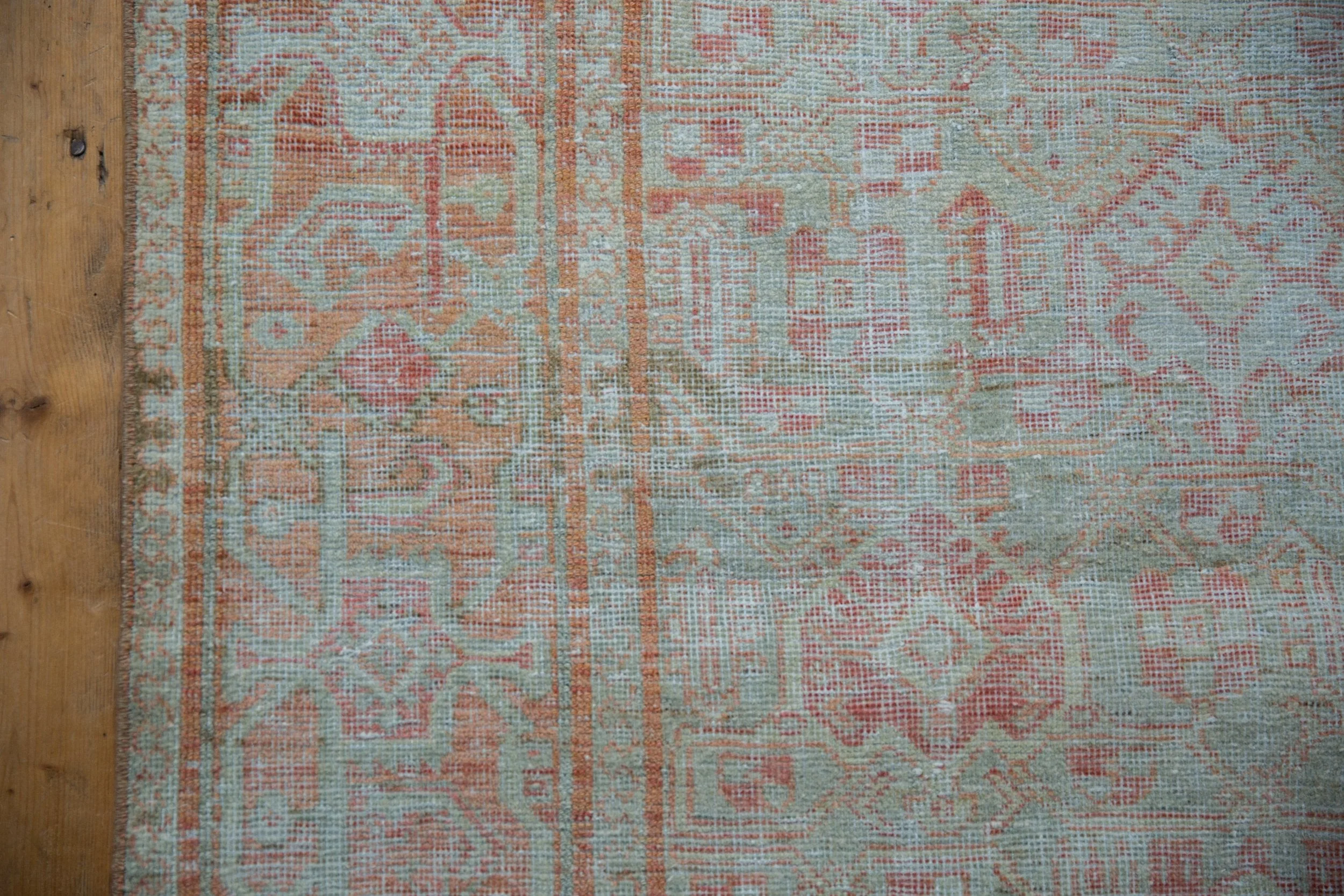 4x6.5 Vintage Fine Mahal Rug - Image 5