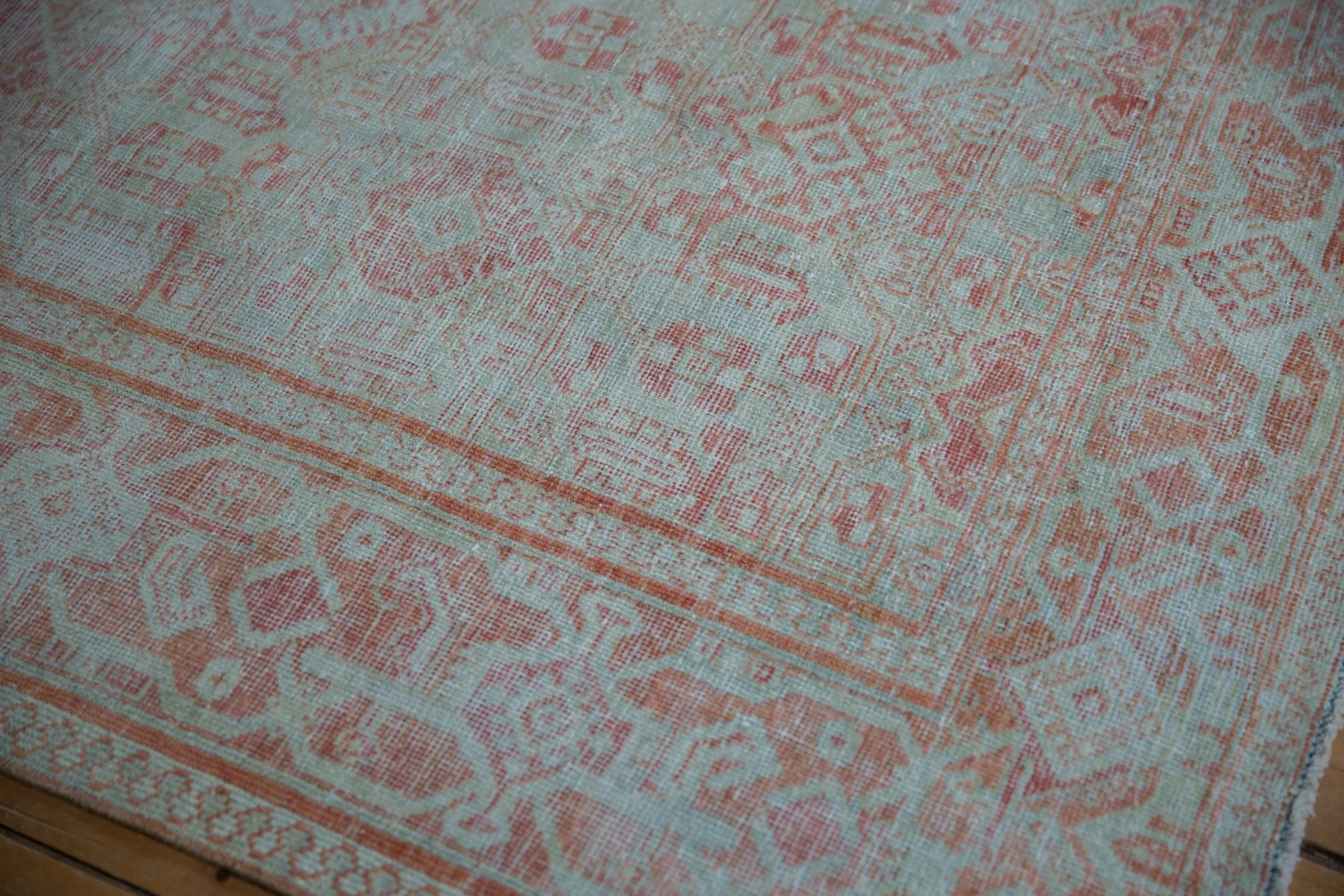 4x6.5 Vintage Fine Mahal Rug - Image 7