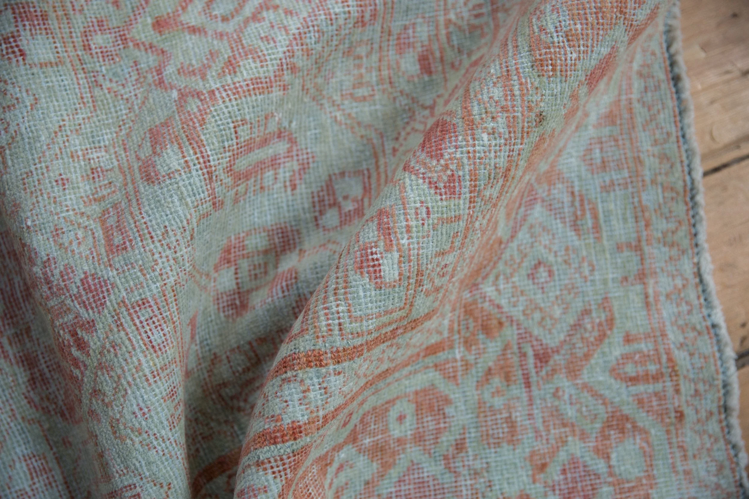 4x6.5 Vintage Fine Mahal Rug - Image 9