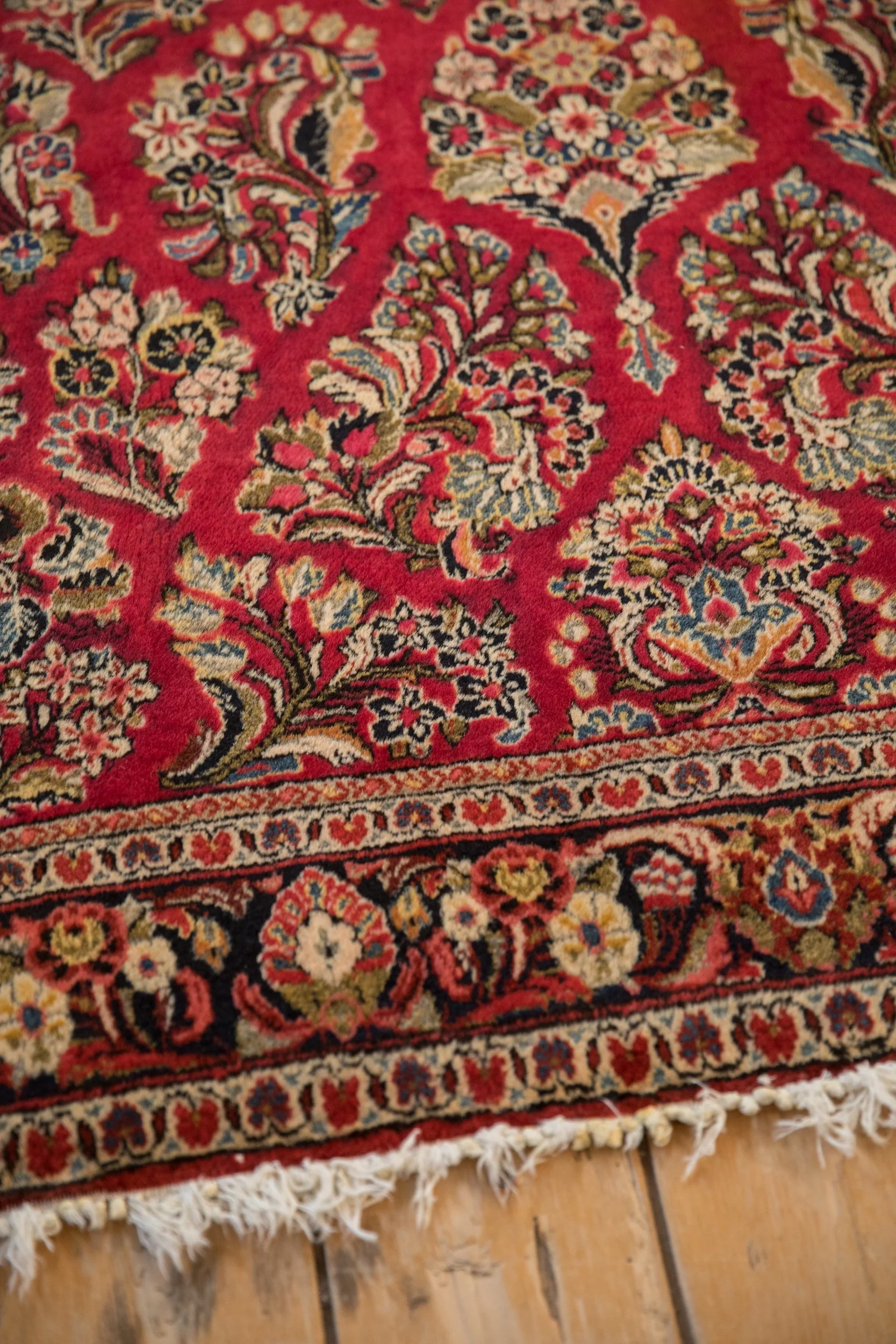 4x6.5 Vintage German Sarouk Rug - Image 9
