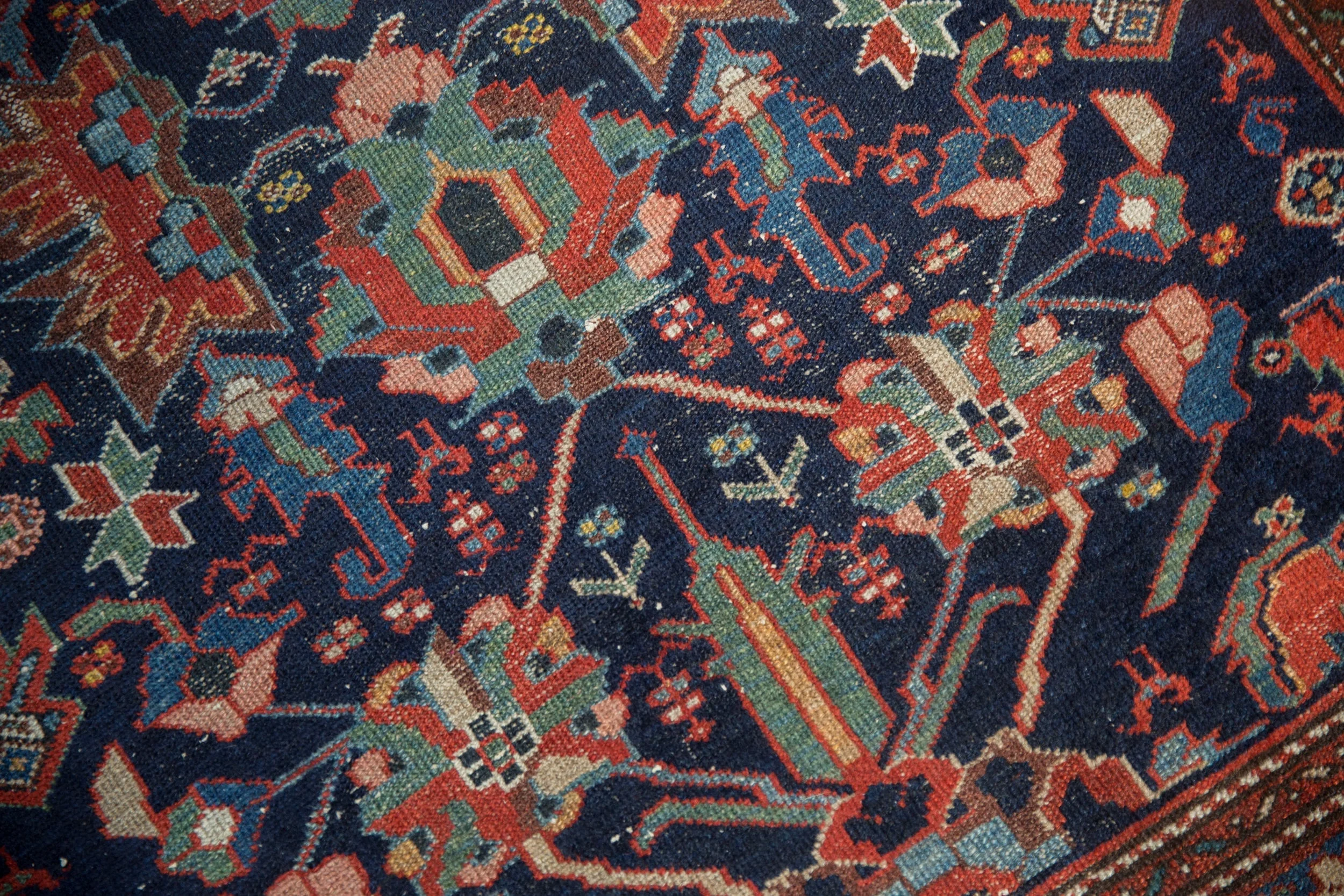 4x6.5 Vintage Malayer Rug - Image 11