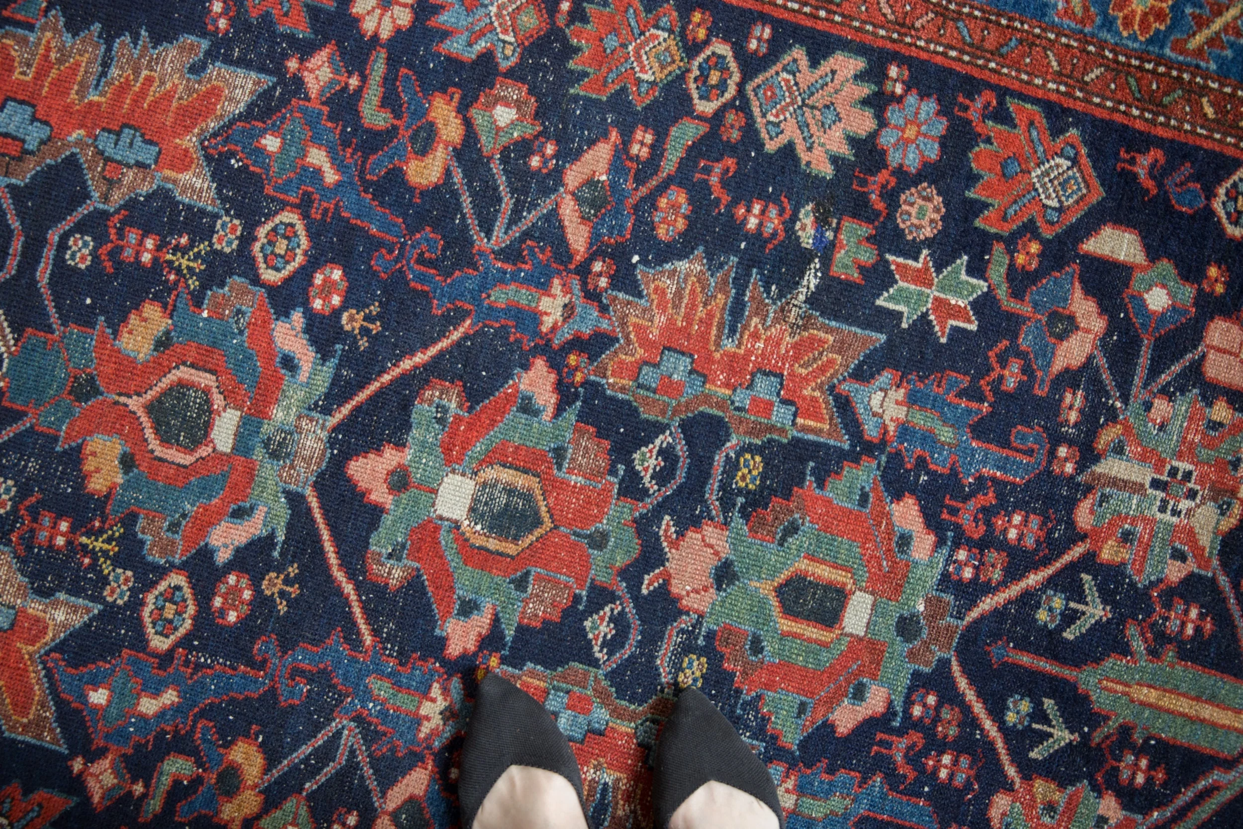 4x6.5 Vintage Malayer Rug - Image 2