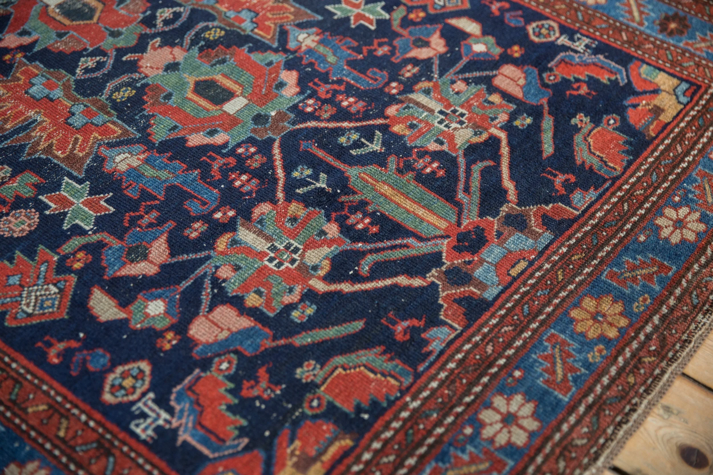 4x6.5 Vintage Malayer Rug - Image 4