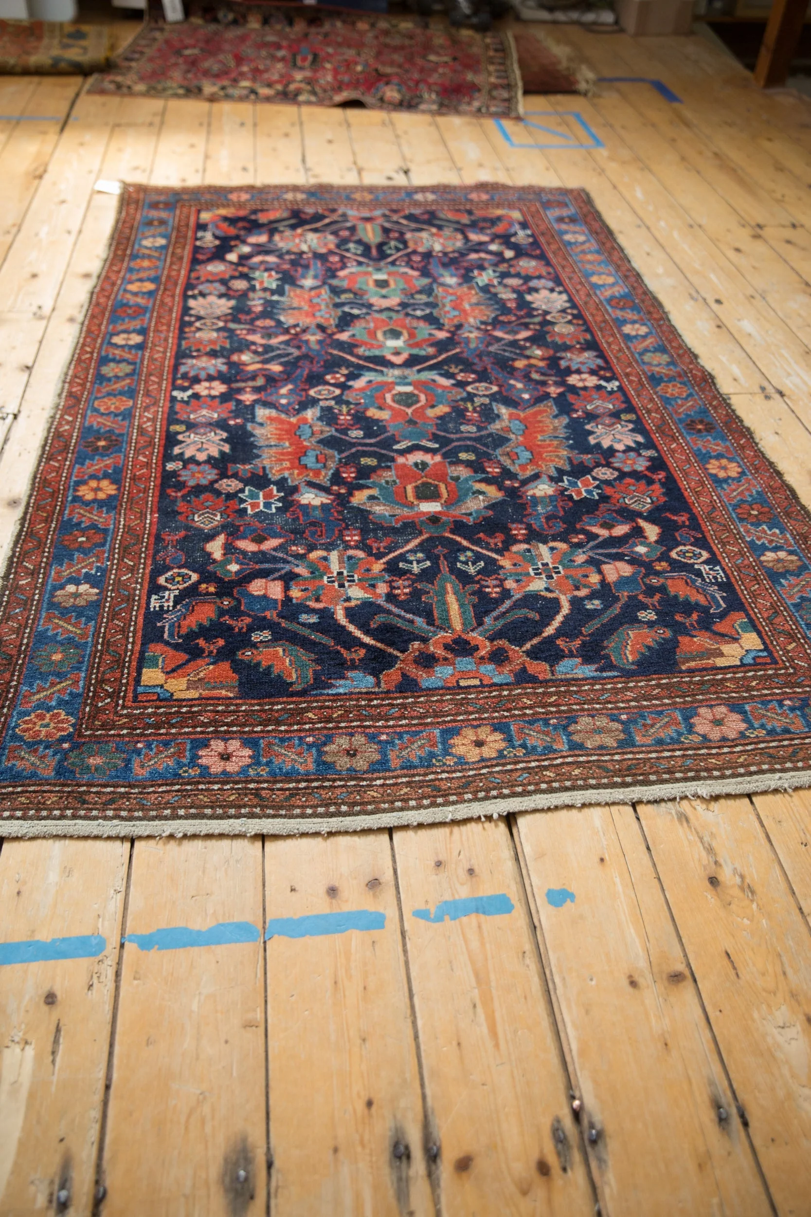 4x6.5 Vintage Malayer Rug - Image 6