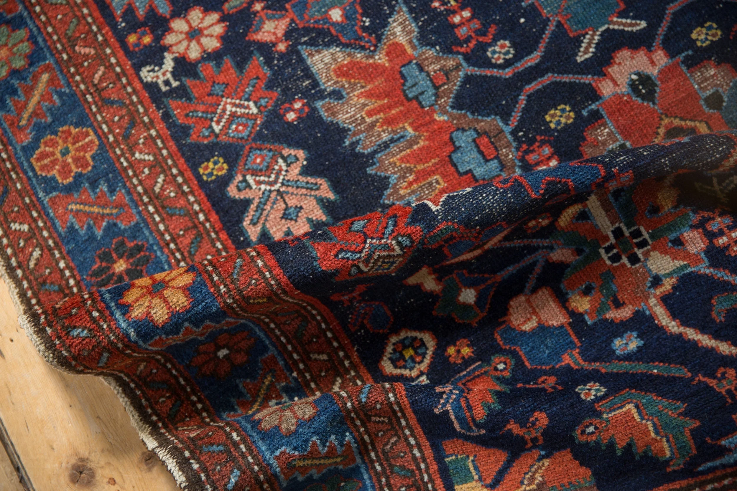 4x6.5 Vintage Malayer Rug - Image 9