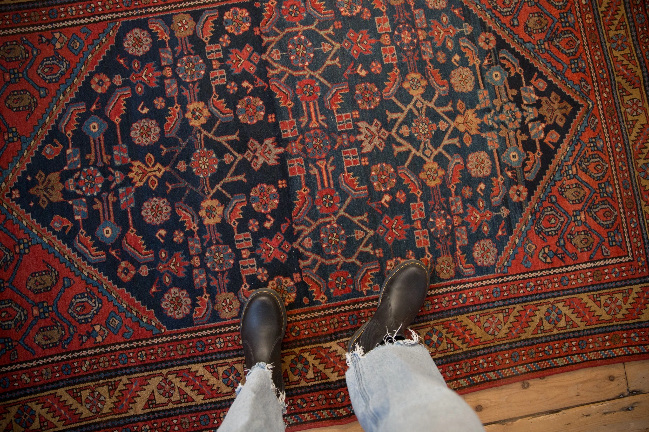 4x6.5 Vintage Malayer Rug - Image 2