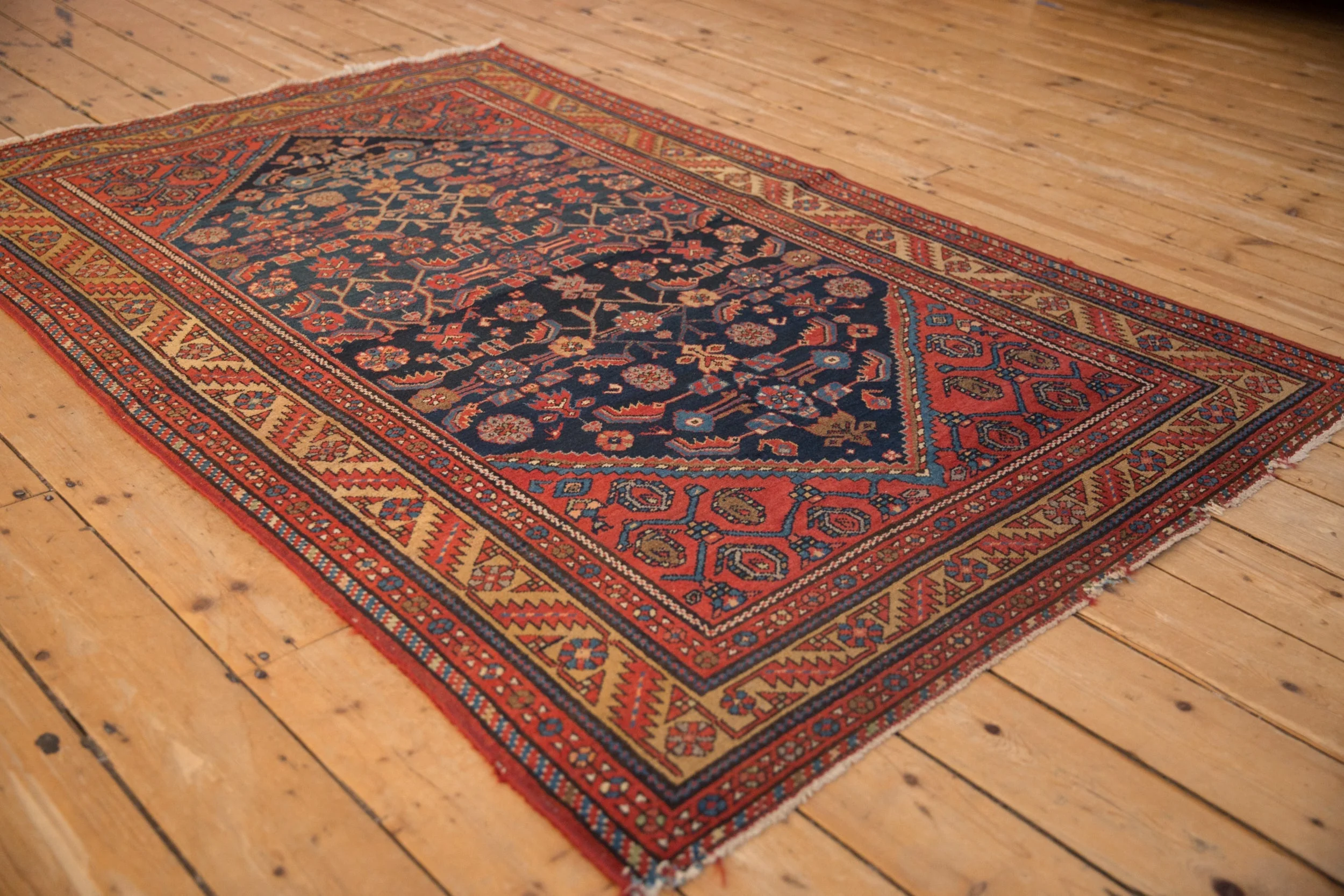4x6.5 Vintage Malayer Rug - Image 4