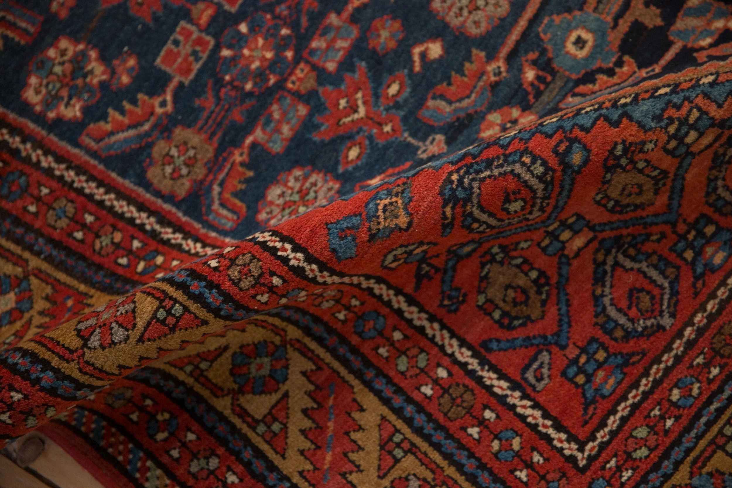 4x6.5 Vintage Malayer Rug - Image 9