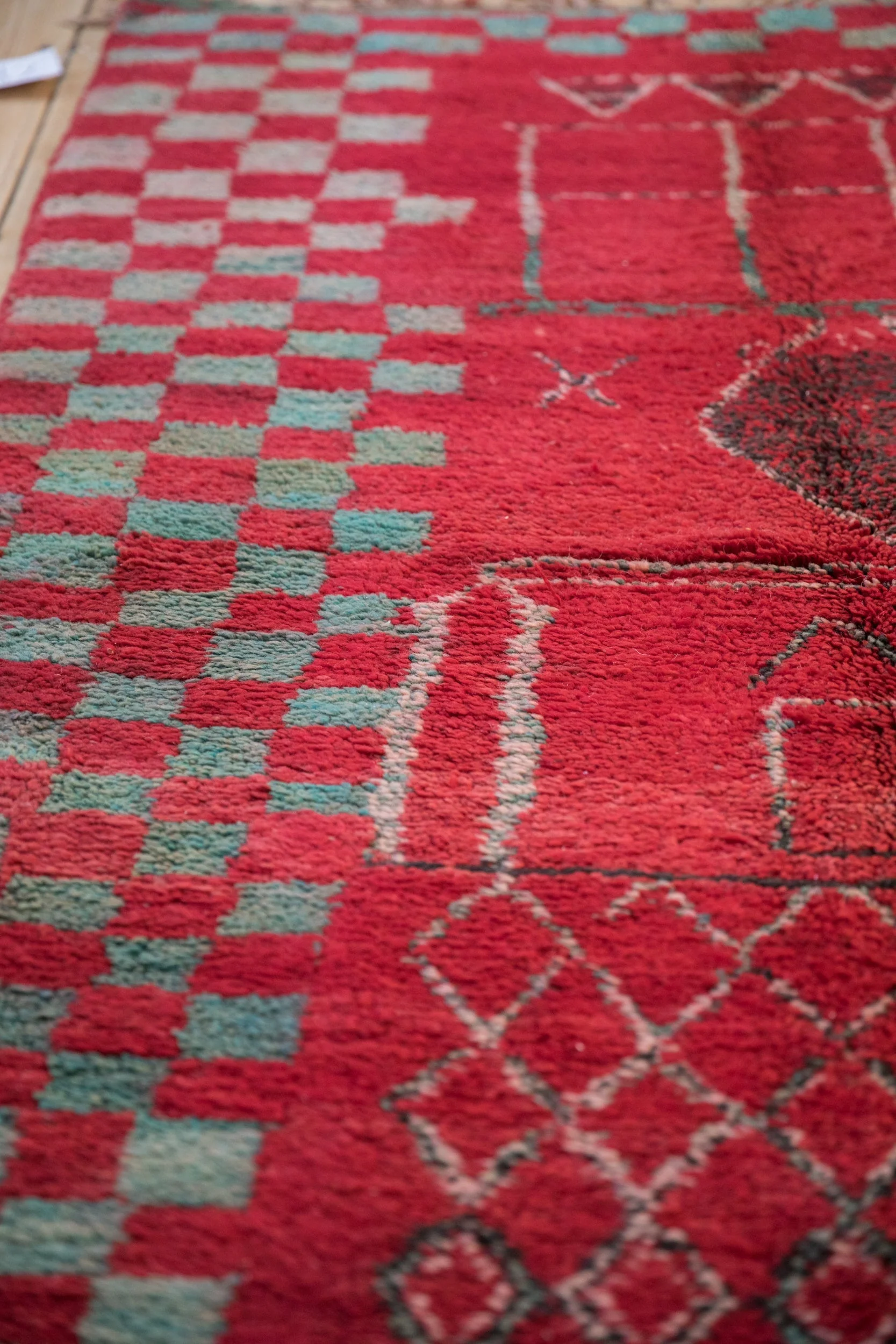 4x6.5 Vintage Moroccan Rug - Image 5