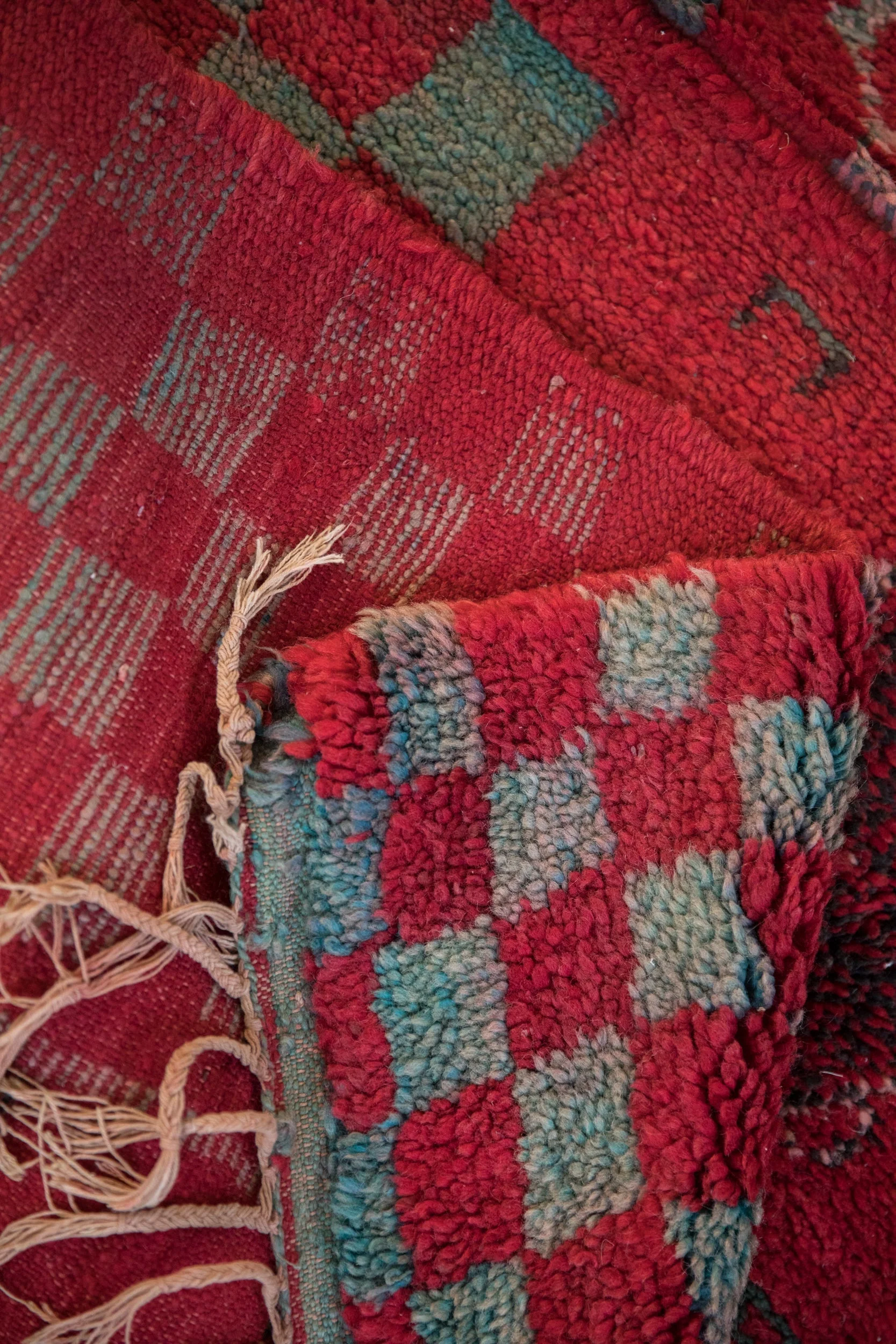 4x6.5 Vintage Moroccan Rug - Image 9