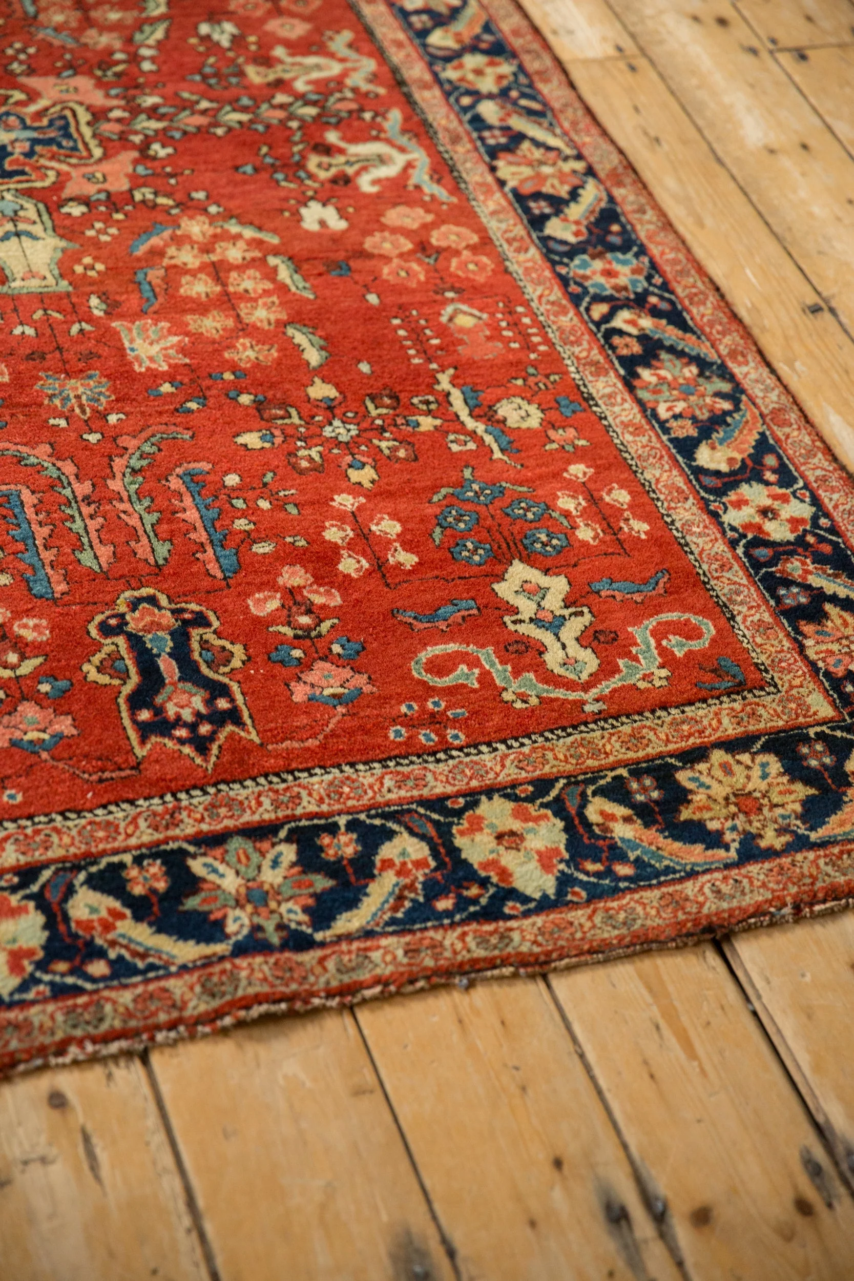 4x6.5 Vintage Sarouk Rug - Image 10