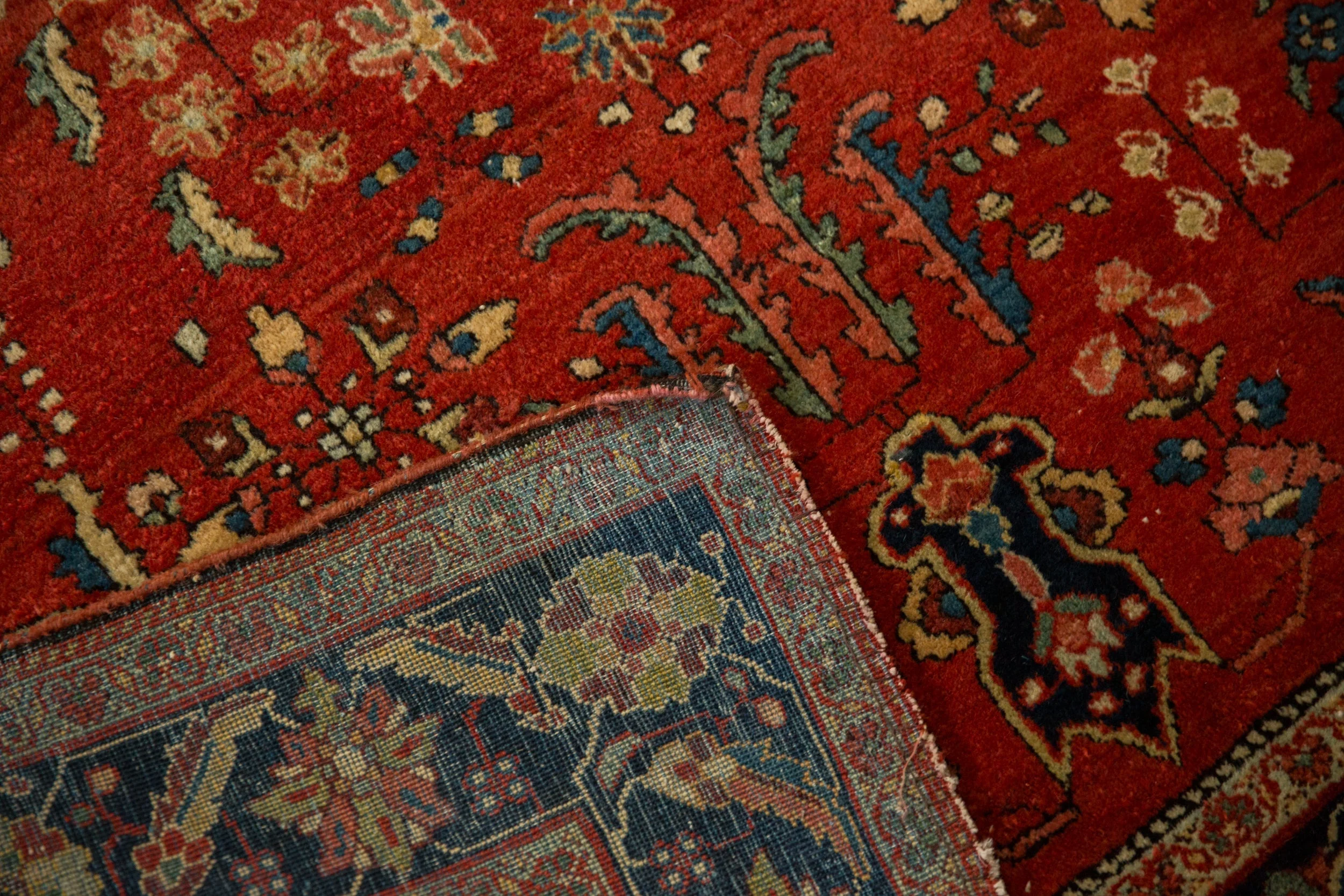 4x6.5 Vintage Sarouk Rug - Image 12