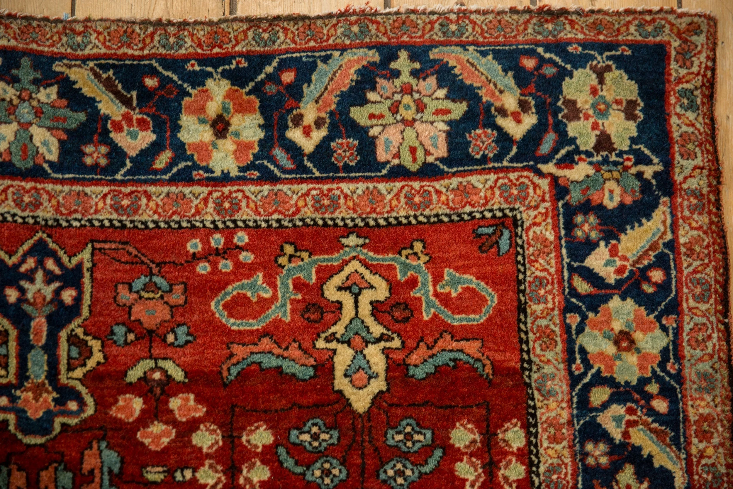 4x6.5 Vintage Sarouk Rug - Image 3