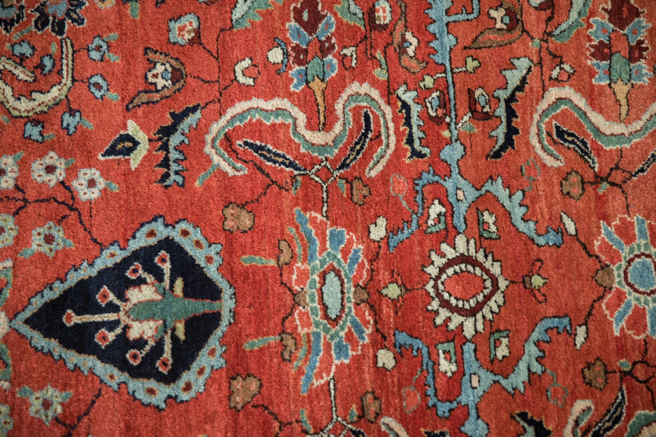 4x6.5 Vintage Sarouk Rug - Image 3