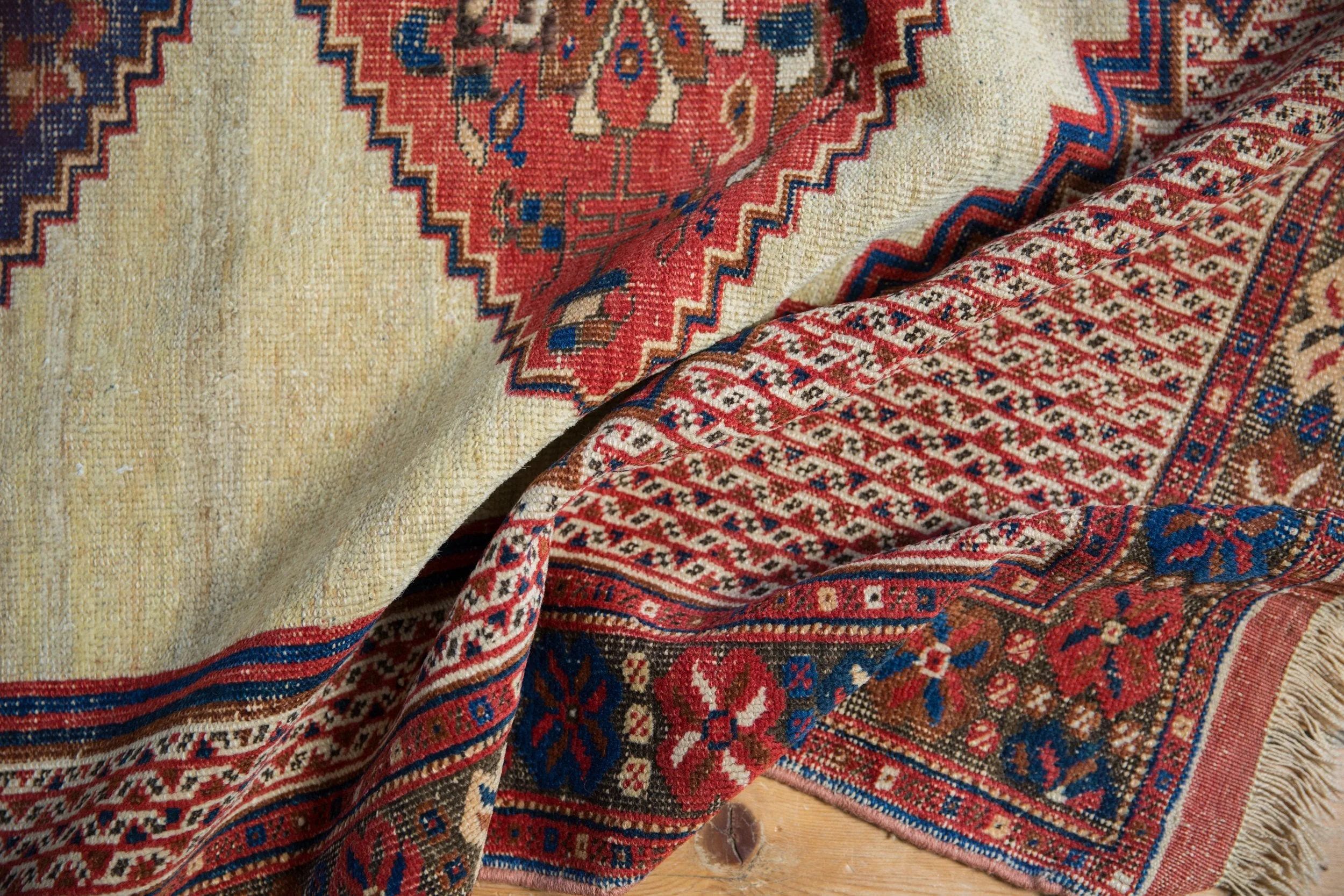 4x6 Antique Afshar Rug - Image 10